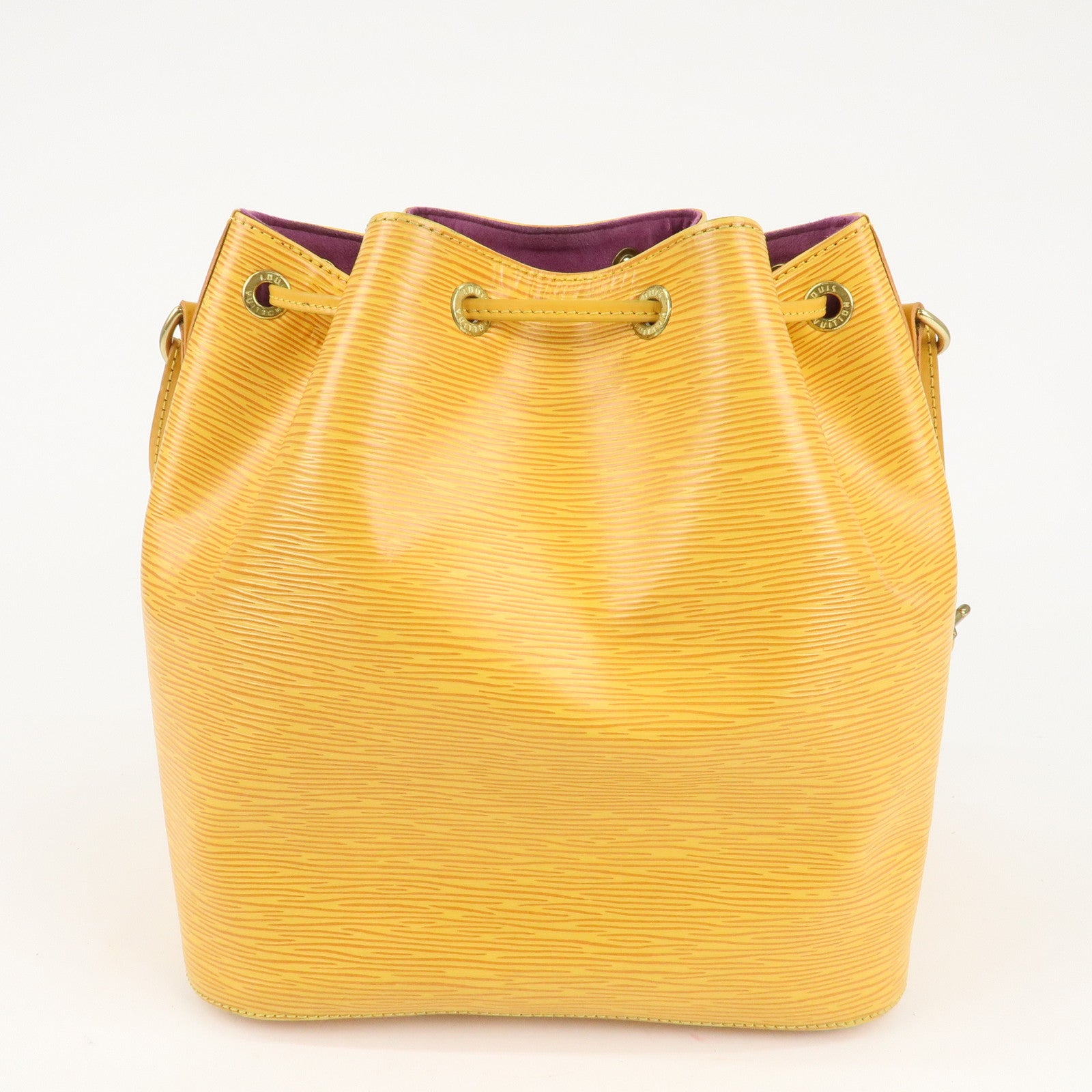 Louis Vuitton Epi Petit Noe Shoulder Bag Tassili Yellow M44109 Used