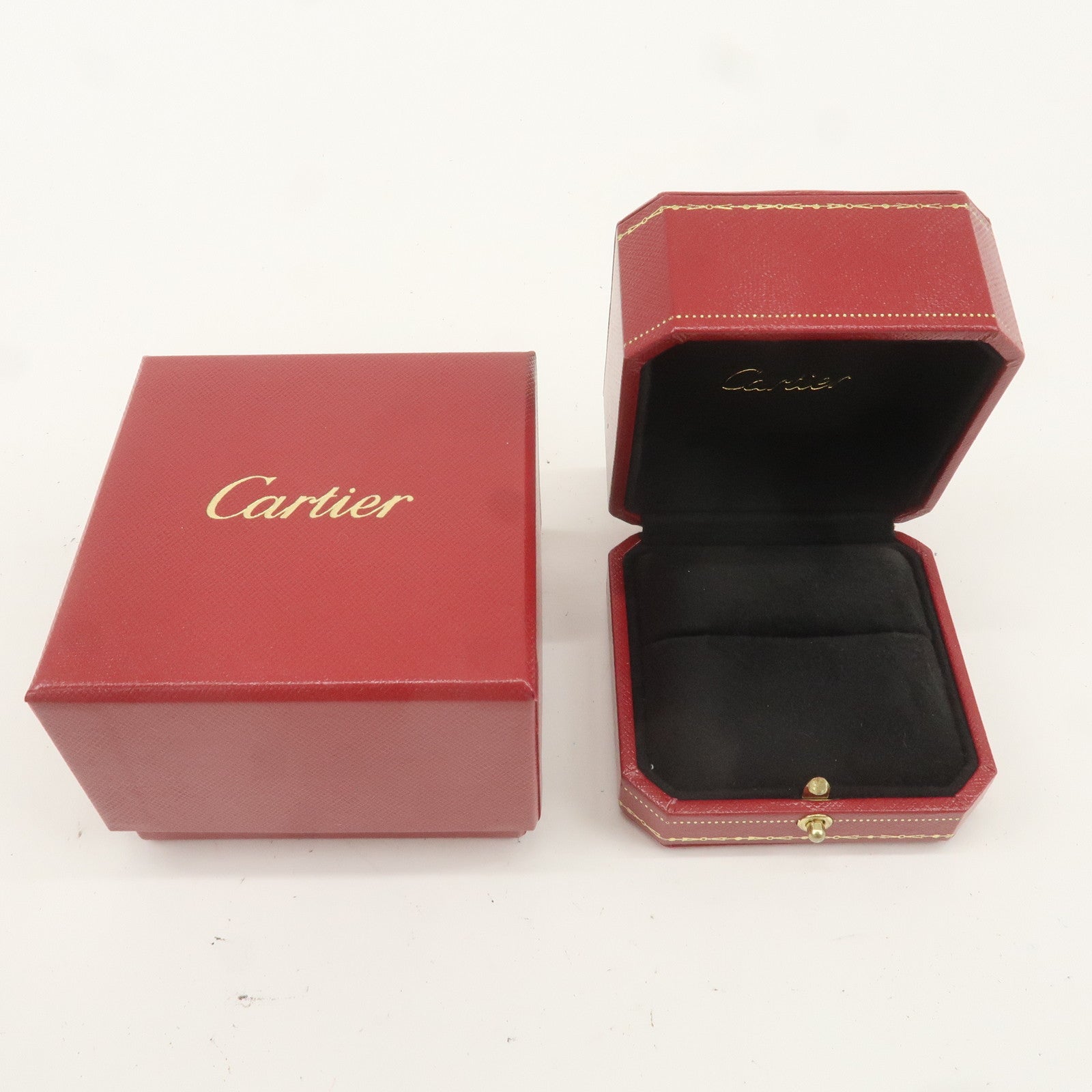 Cartier Set of 2 Ring Box Display Box Jewelry Box For Ring