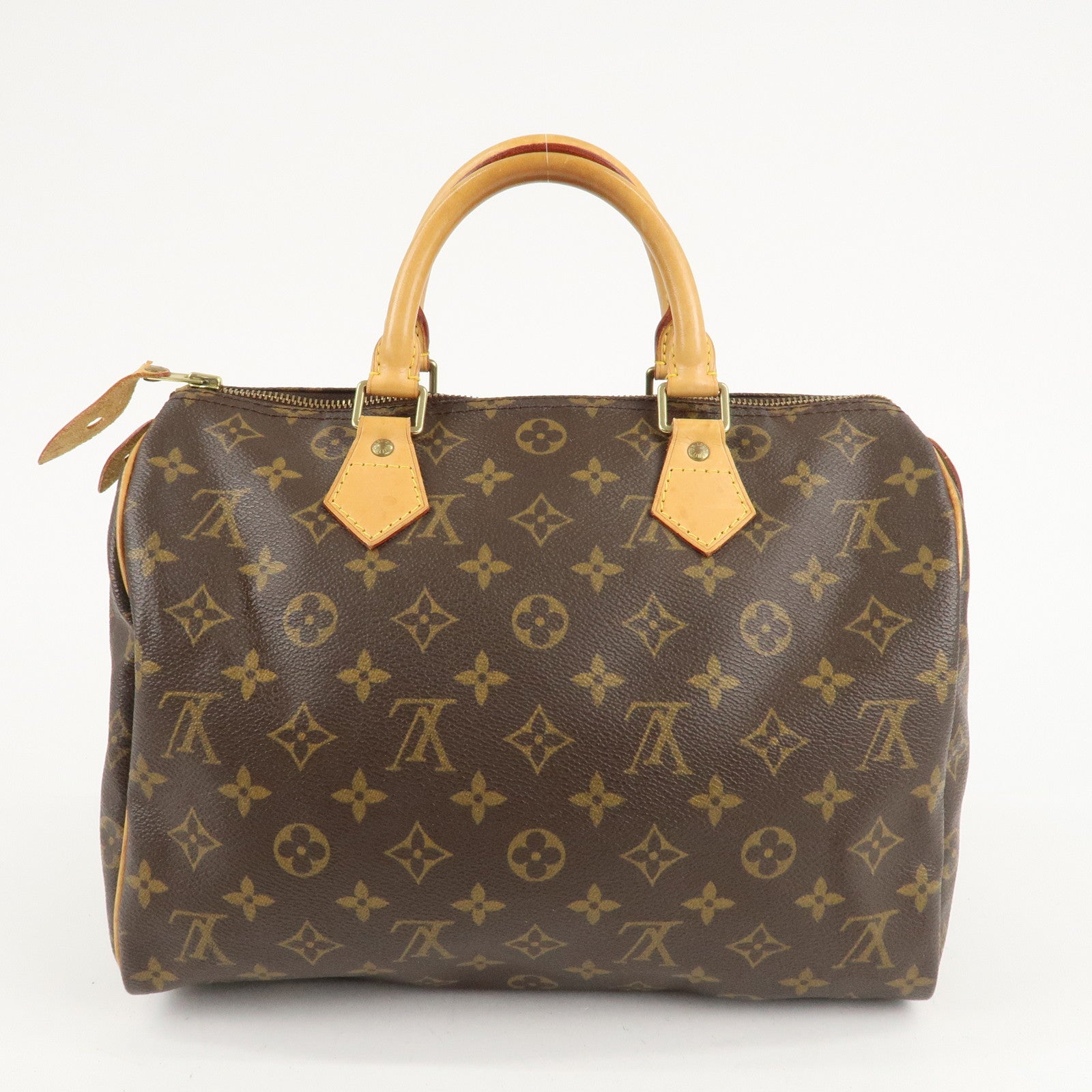 Louis Vuitton Monogram Speedy 30 Hand Bag Boston Bag M41526 Used