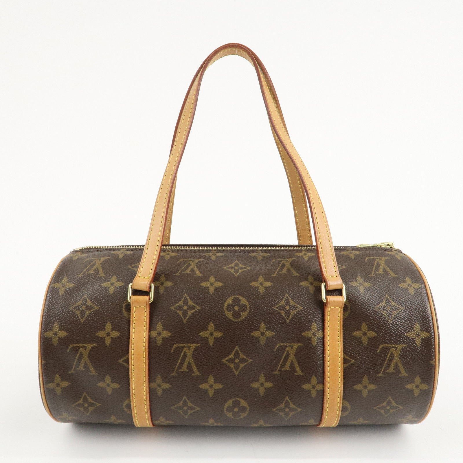 Louis Vuitton Monogram Papillon 30 Hand Bag New Style M51385 Used