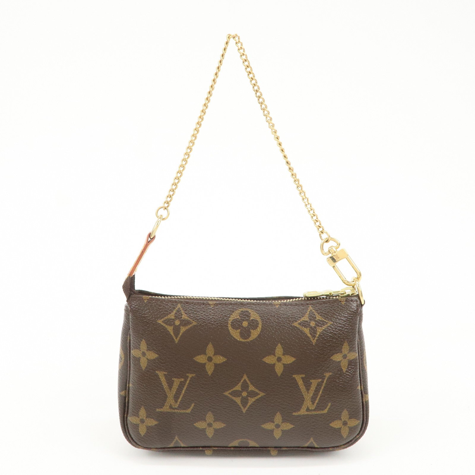 Louis Vuitton Monogram T&B Mini Pochette Accessoires Pouch M60153 Used