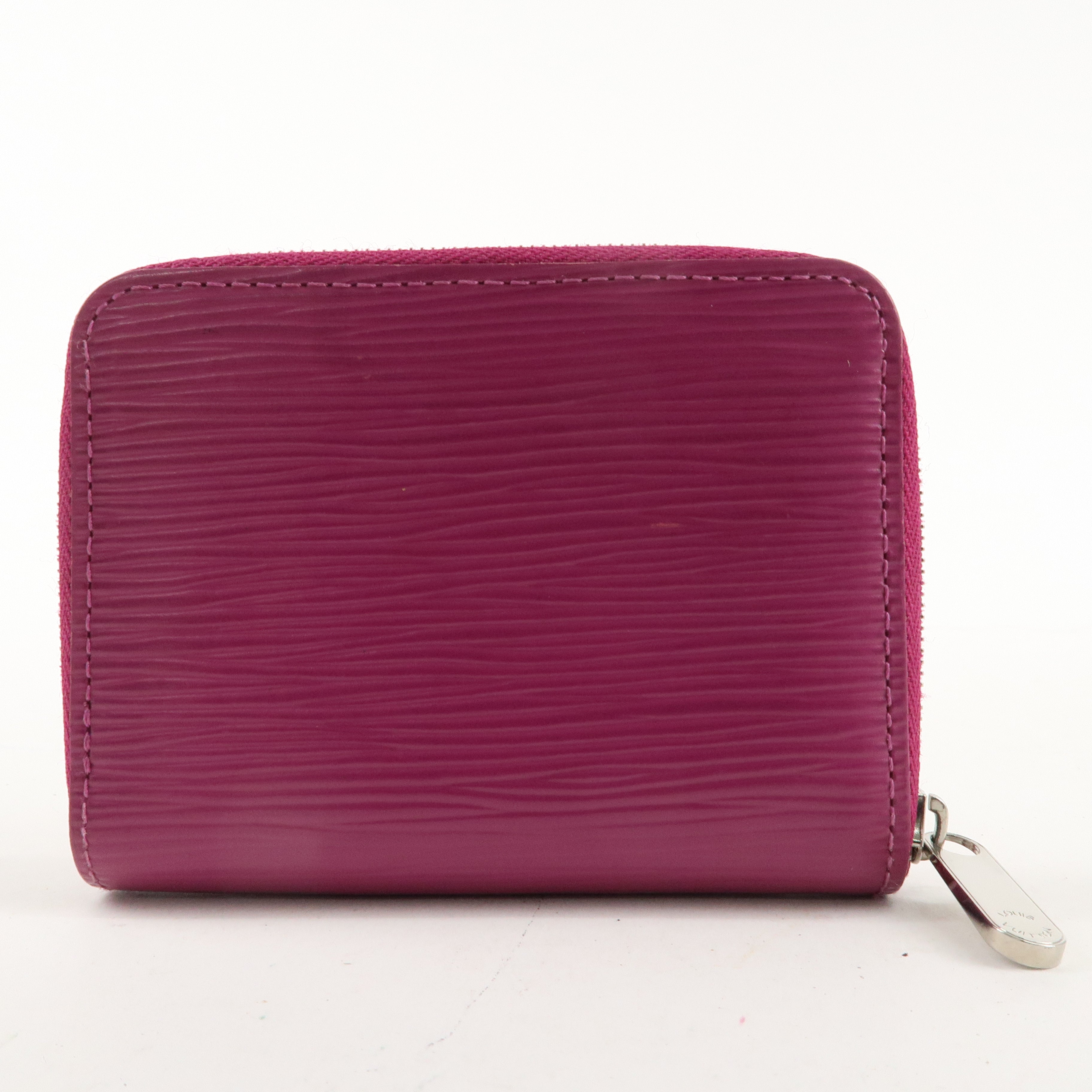 Louis Vuitton Epi Zippy Coin Purse Coin Case Fuchsia M60383