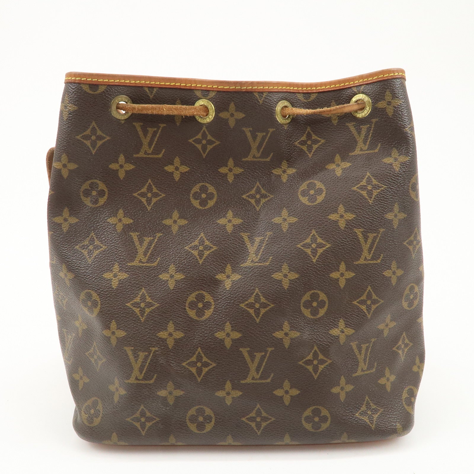 Louis Vuitton Monogram Petit Noe Shoulder Bag Brown M42226 Used