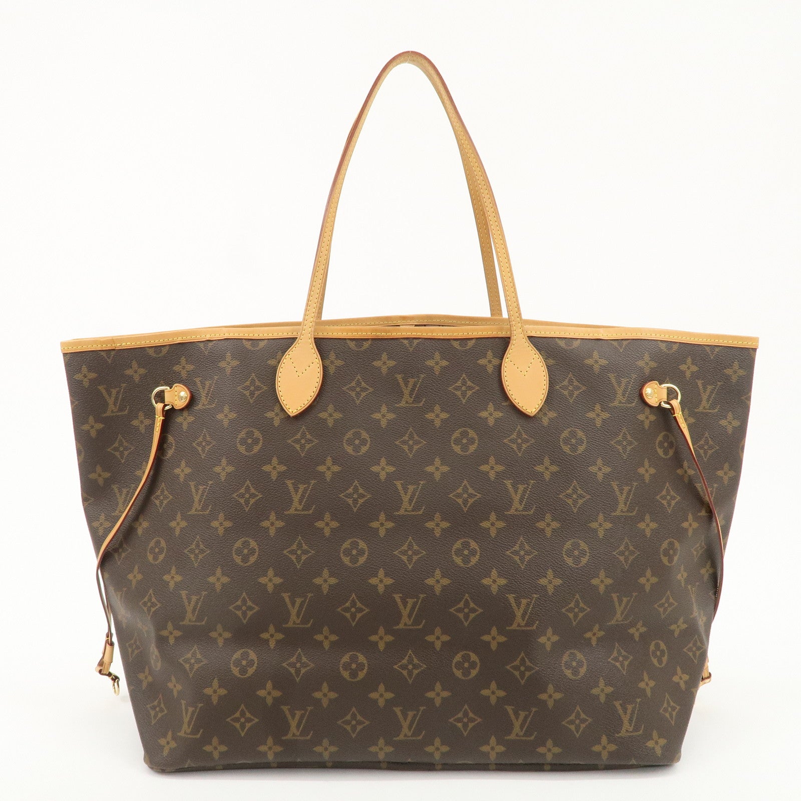 Louis Vuitton Monogram Neverfull GM Tote Bag Brown M40157 Used