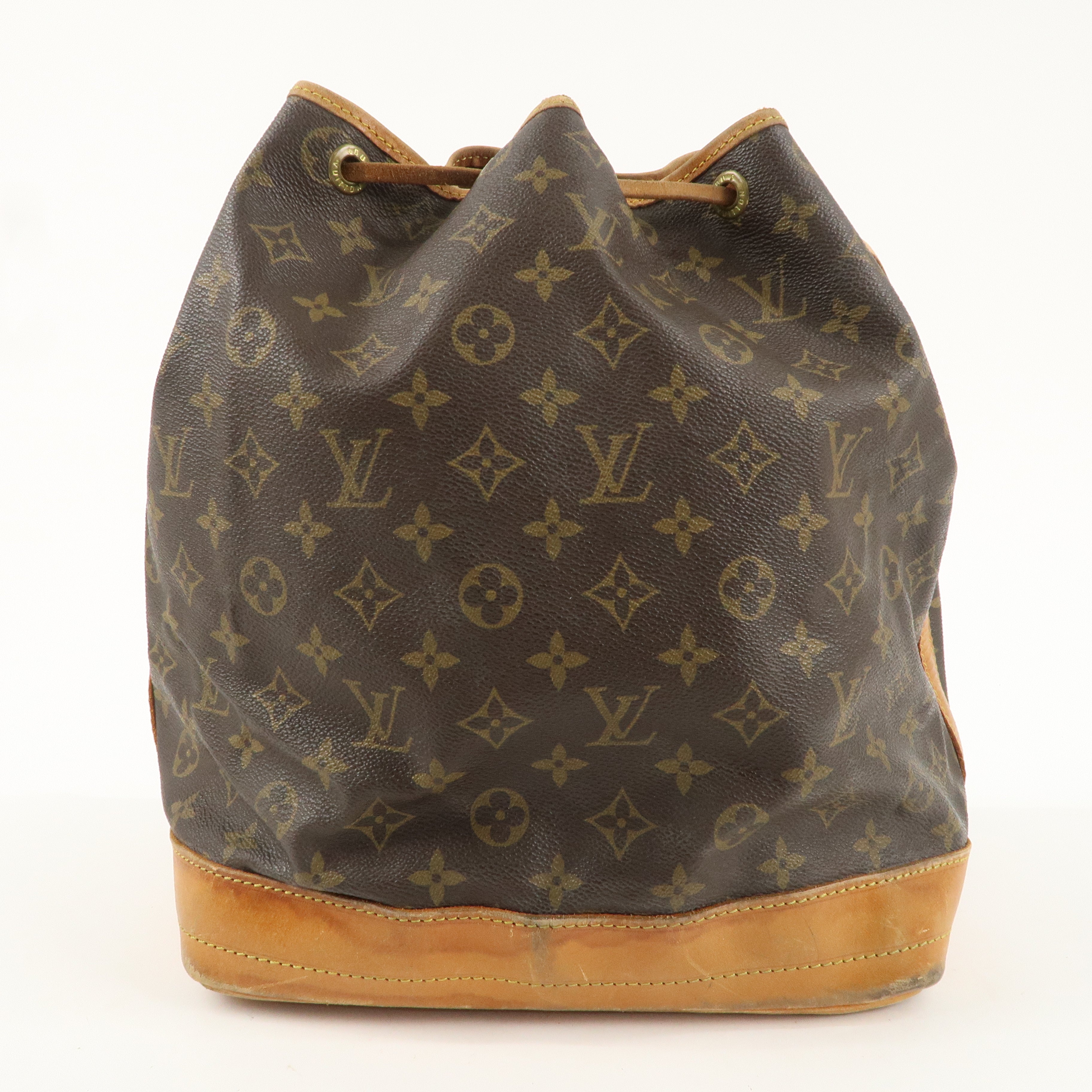 Louis Vuitton Monogram Noe Shoulder Bag Hand Bag Brown M42224