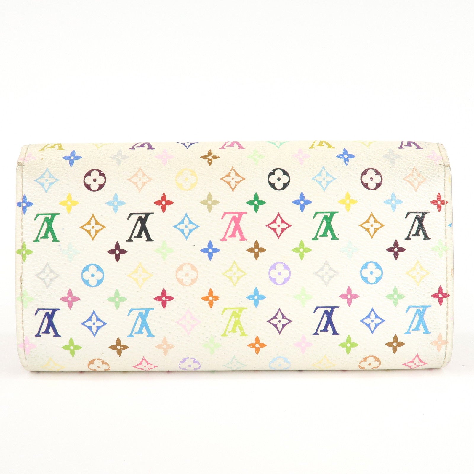 Louis Vuitton Monogram Multicolor Portefeuille Sarah Wallet M93532 Used