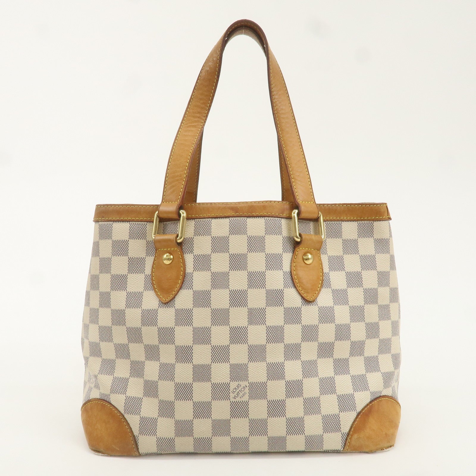 Louis Vuitton Damier Azur Hampstead PM Hand Bag N51207