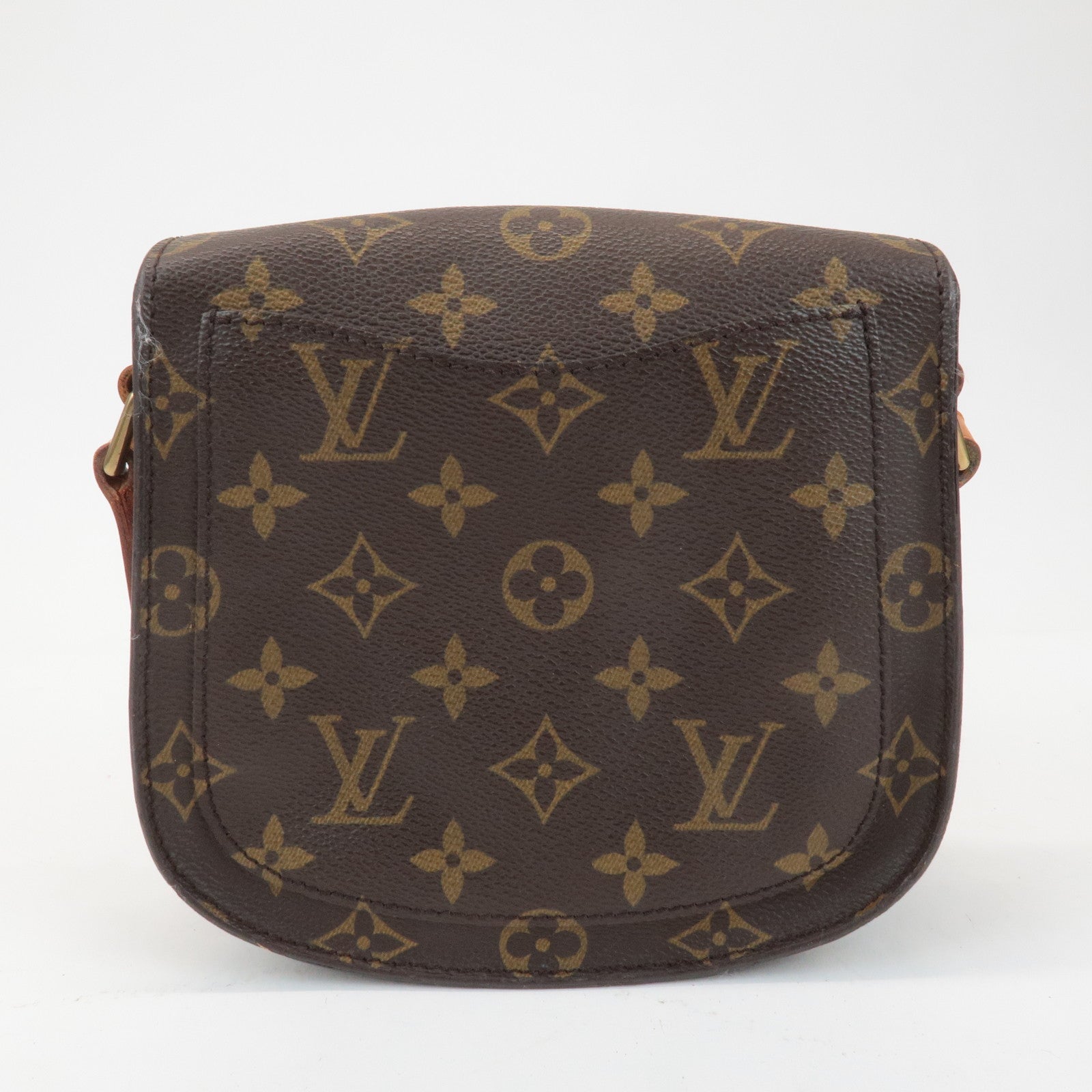 Louis Vuitton Monogram Mini Saint Cloud Shoulder Bag M51244 Used