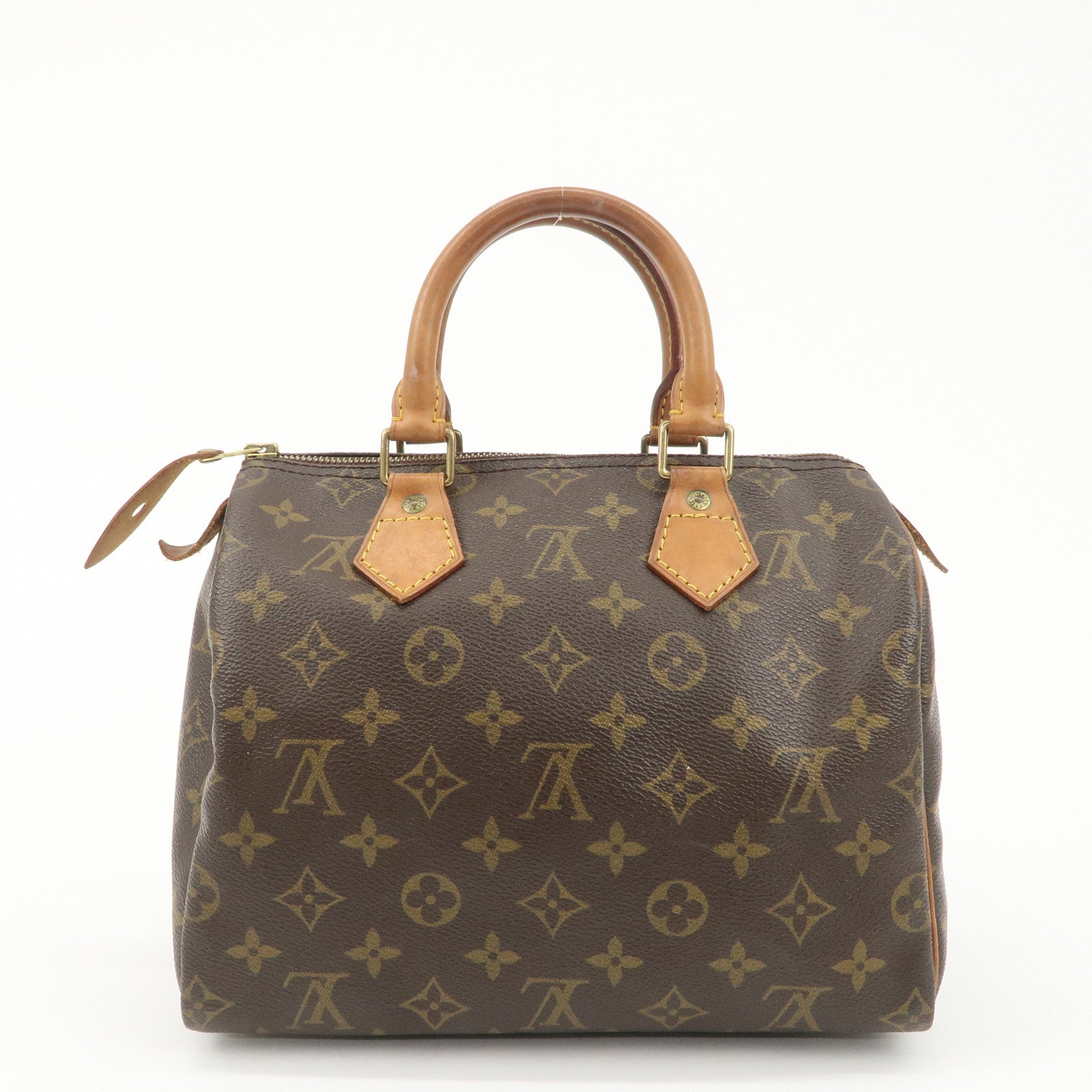 Louis Vuitton Monogram Speedy 25 Hand Bag Boston Bag M41528 Used