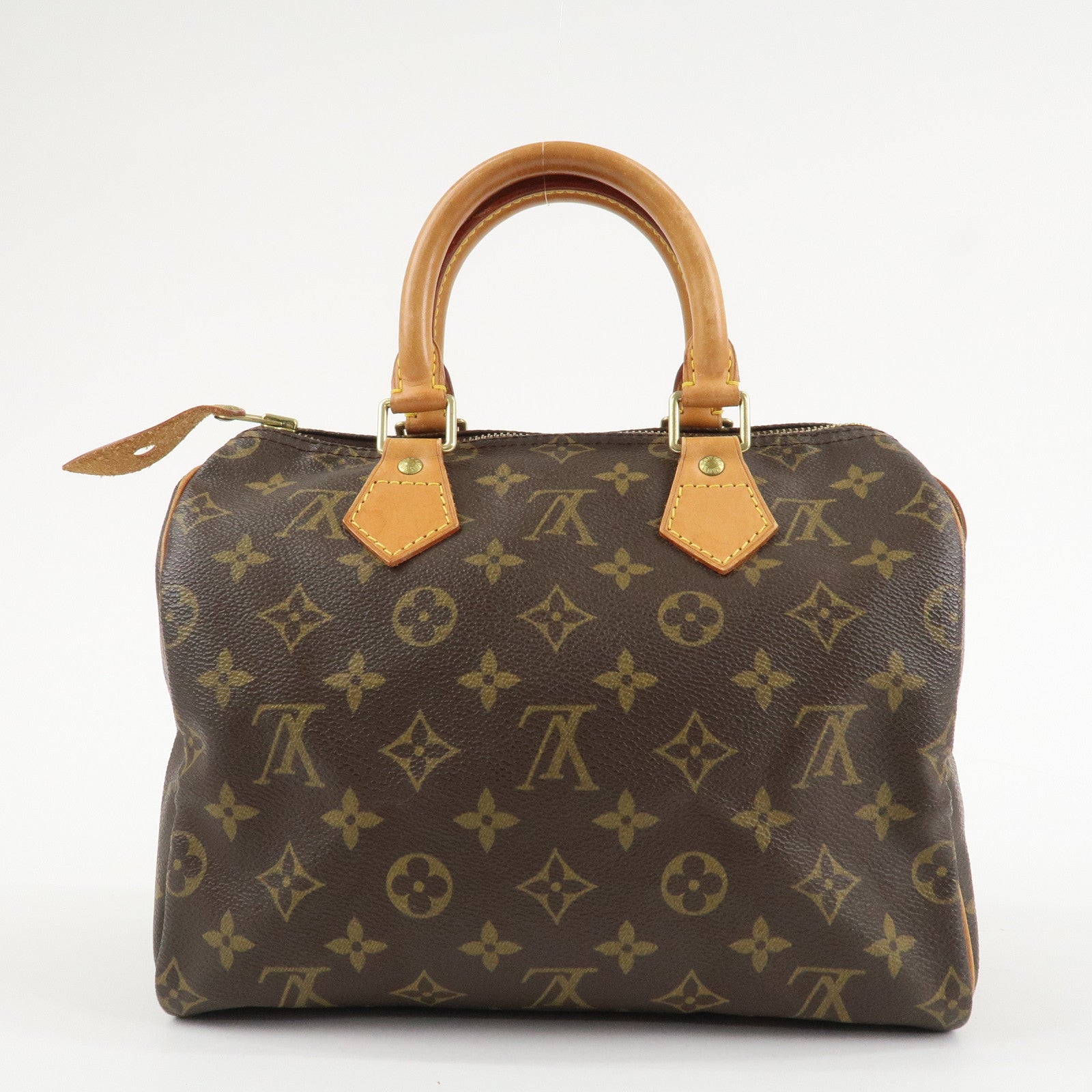 Louis Vuitton Monogram Speedy 25 Hand Bag Boston Bag M41528 Used