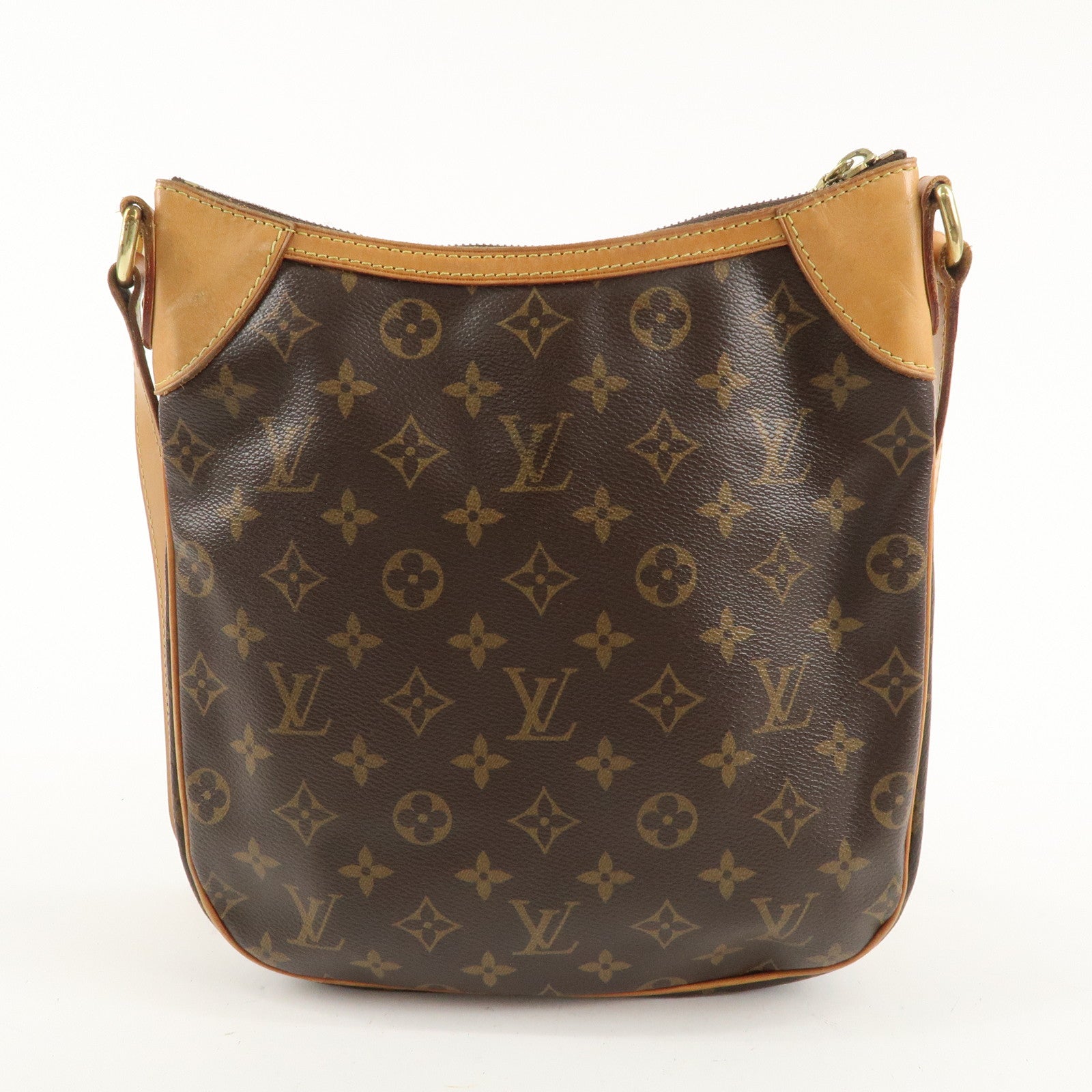 Louis Vuitton Monogram Odeon PM Shoulder Bag Brown M56390