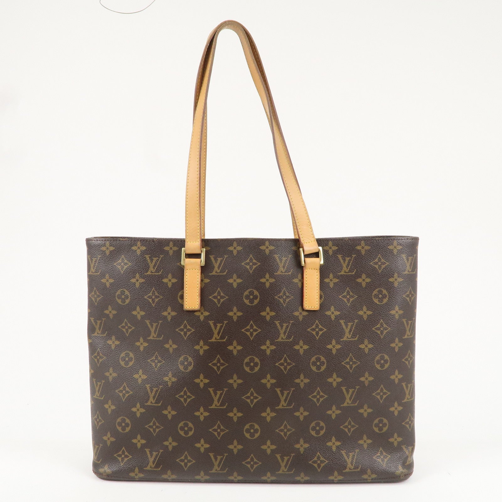 Louis Vuitton Monogram Luco Tote Bag Hand Bag Brown M51155