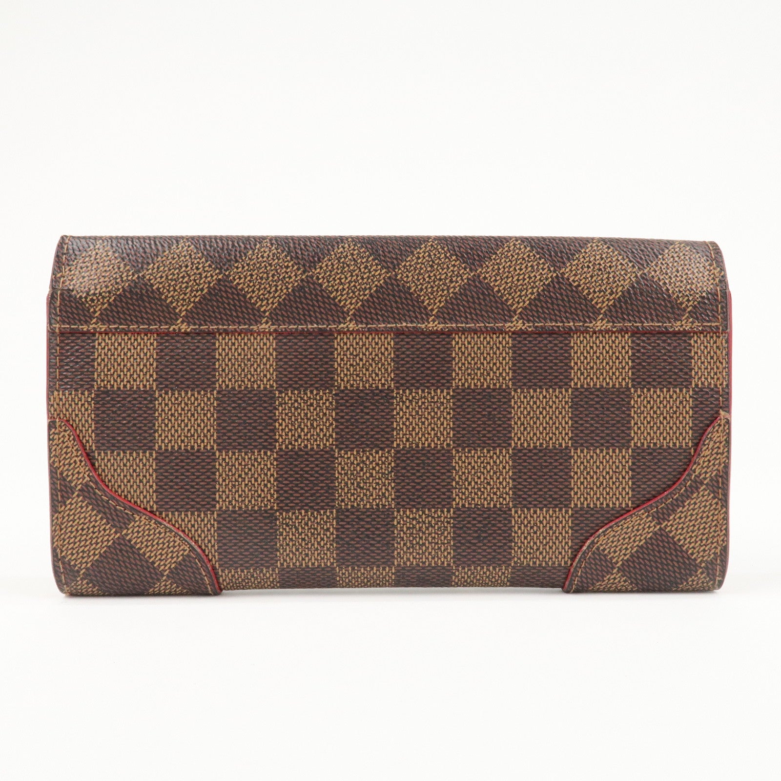 Louis Vuitton Damier Portefeuille Long Wallet Kaisa N61221 Used