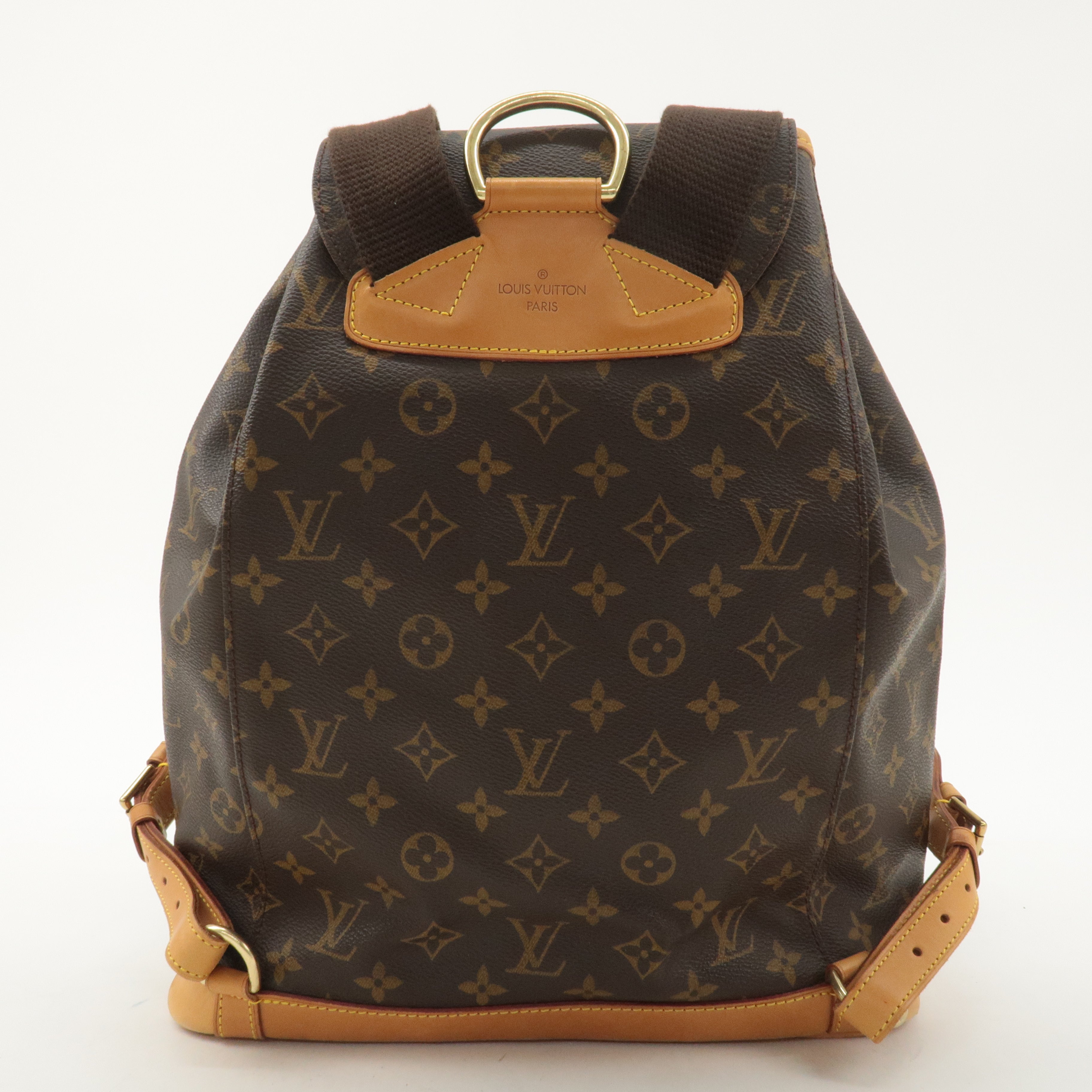 Louis Vuitton Monogram Montsouris GM Back Pack Brown M51135