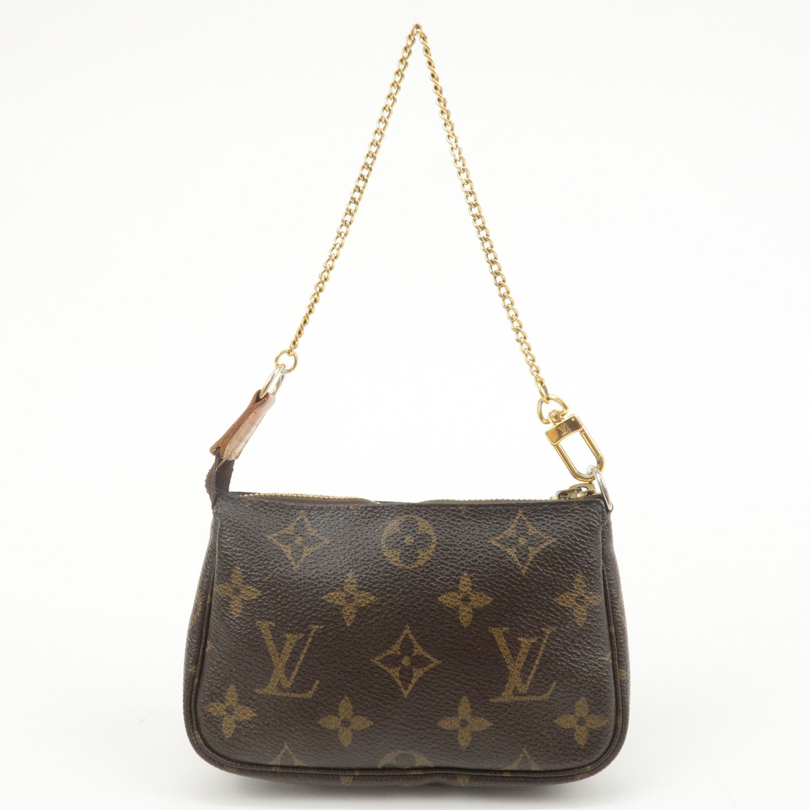 Louis Vuitton Monogram Mini Pochette Accessoires Pouch M58009