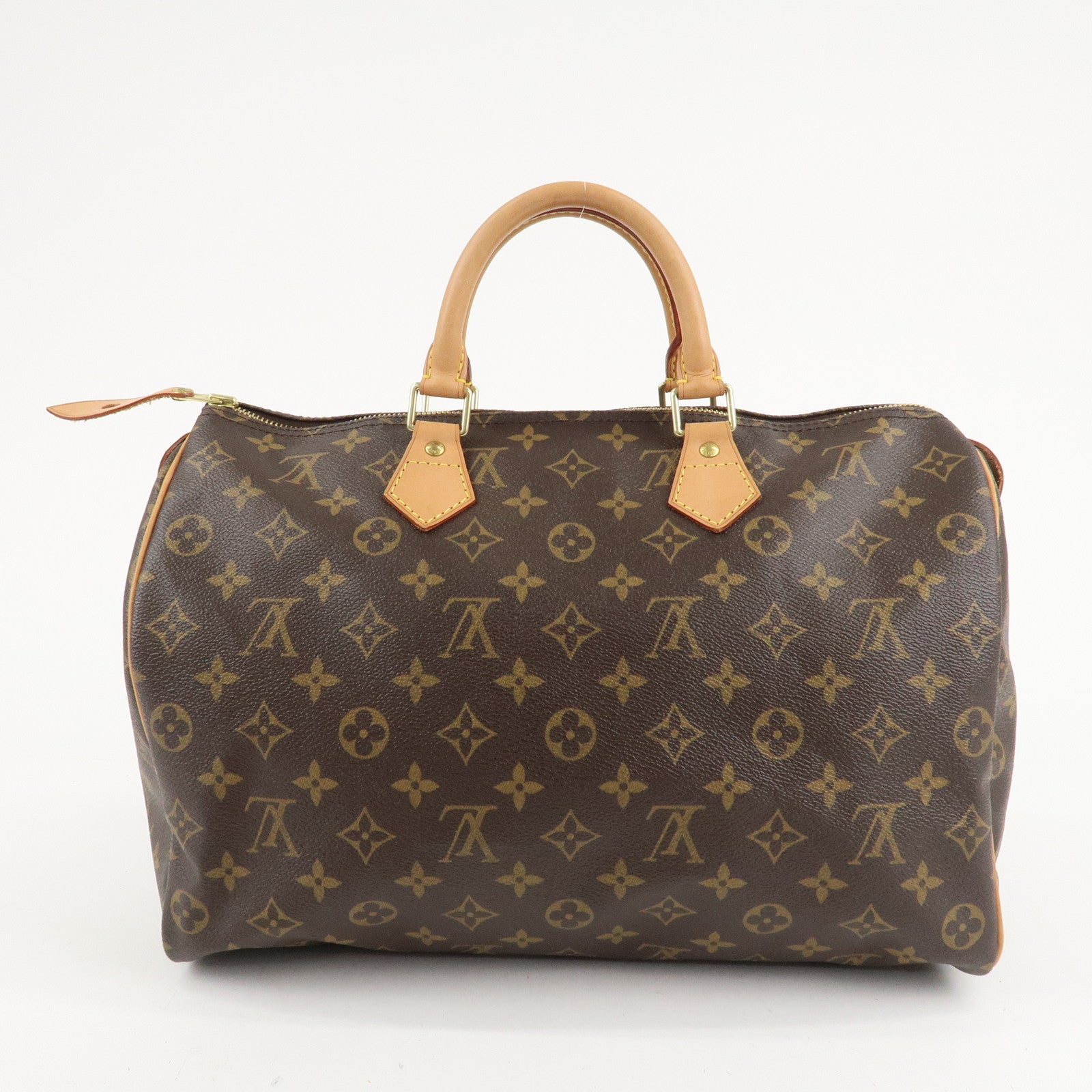 Louis Vuitton Monogram Speedy 35 Hand Bag Boston Bag M41524