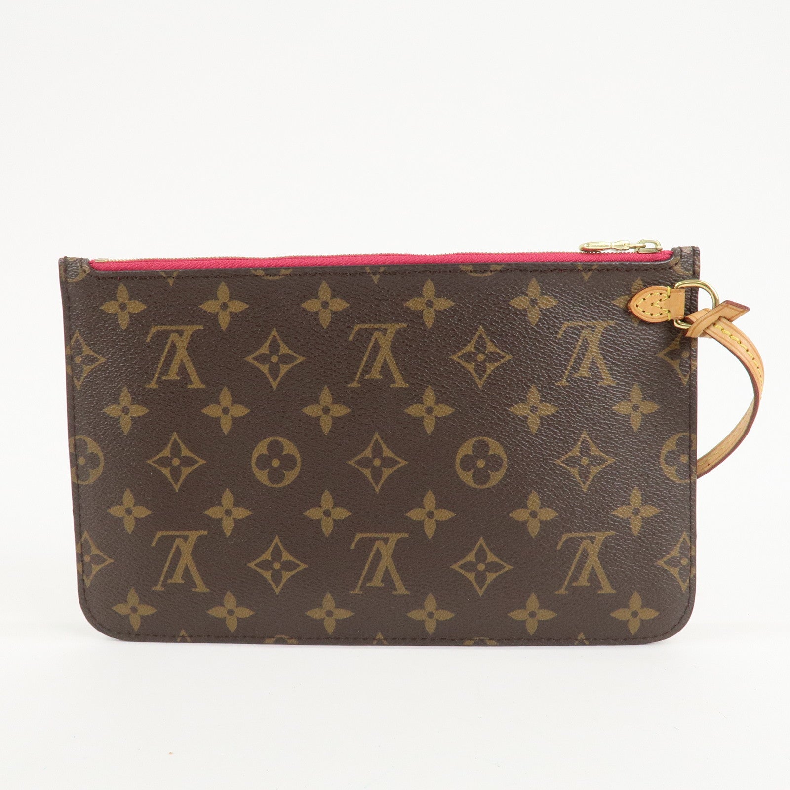 Louis Vuitton Monogram Pouch for Neverfull GM Brown Used