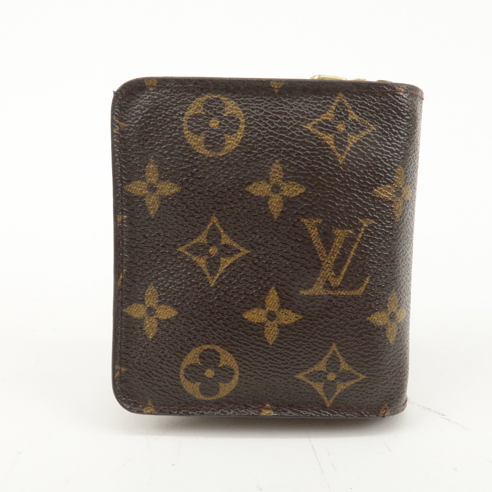 Louis Vuitton Monogram Compact Zip Small Wallet M61667