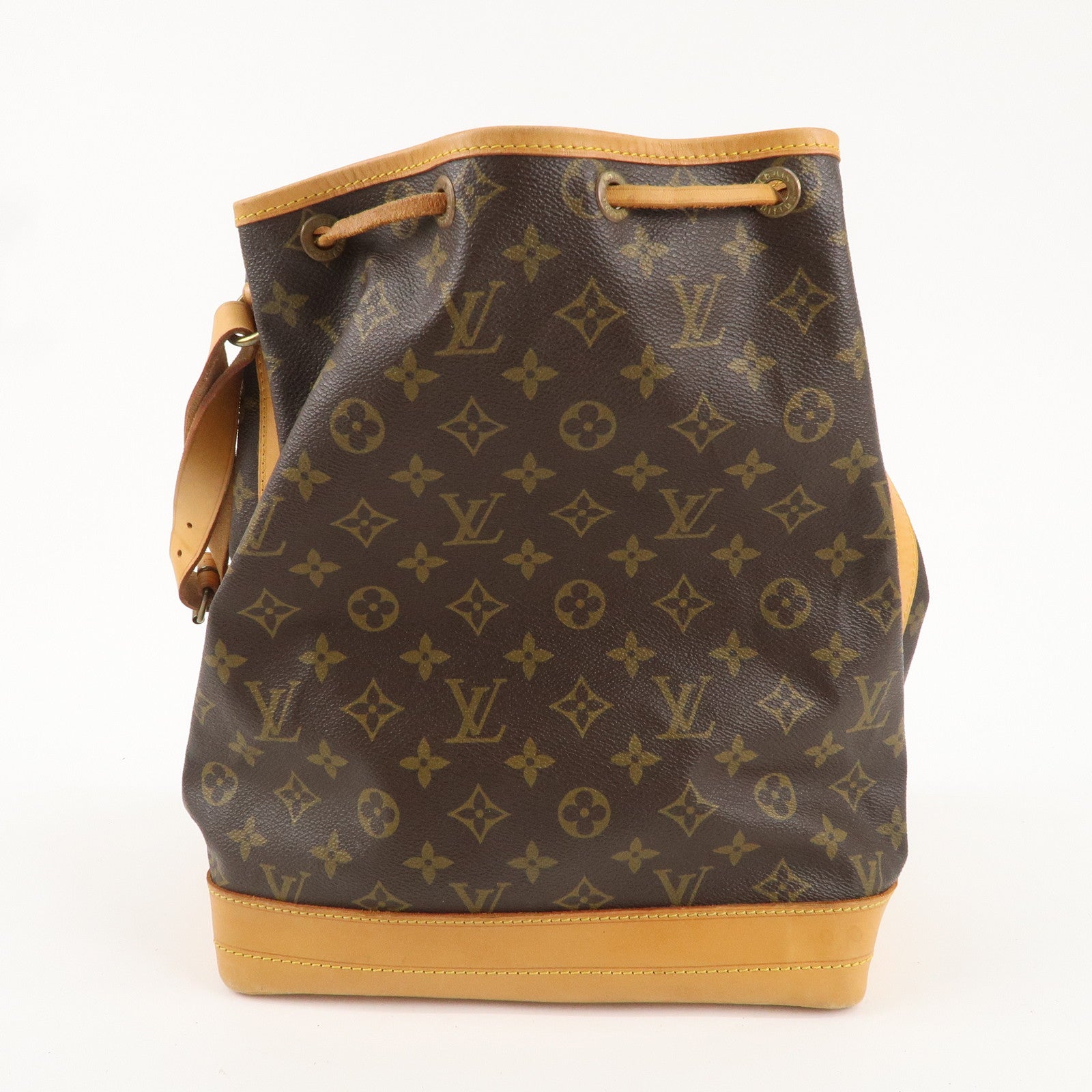 Louis Vuitton Monogram Noe Shoulder Bag Hand Bag Brown M42224