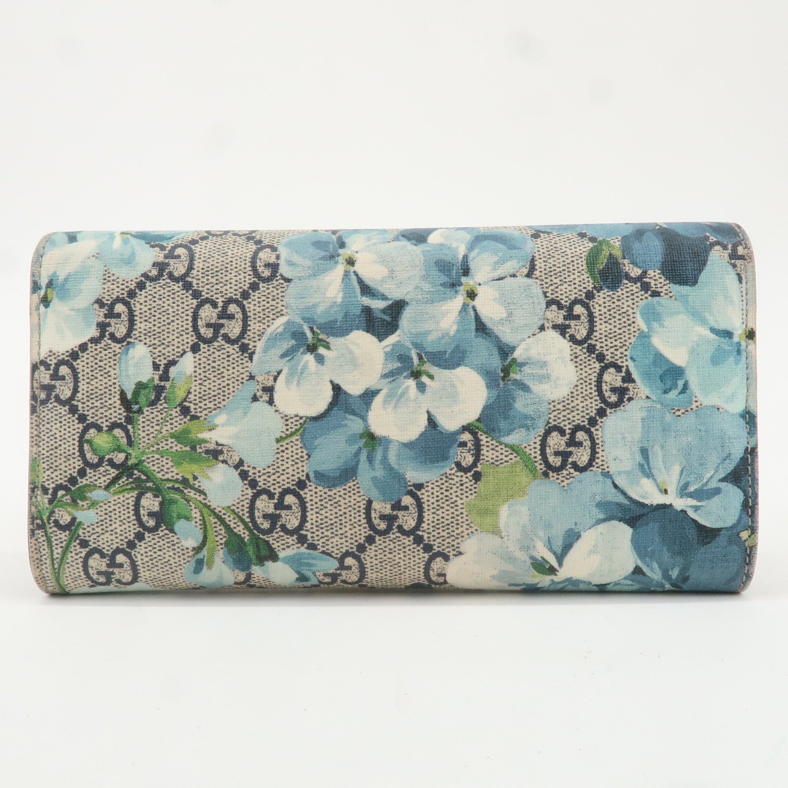 GUCCI GG Blooms GG Supreme Continental Wallet 404070