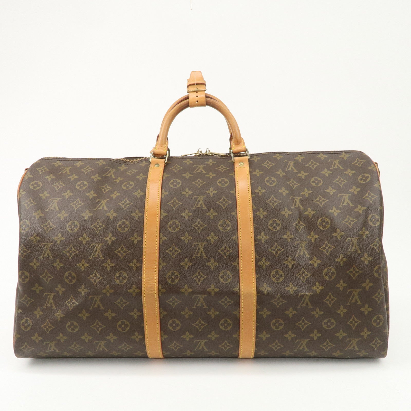 Louis Vuitton Monogram Keep All Bandouliere 60 Boston Bag M41412 Used