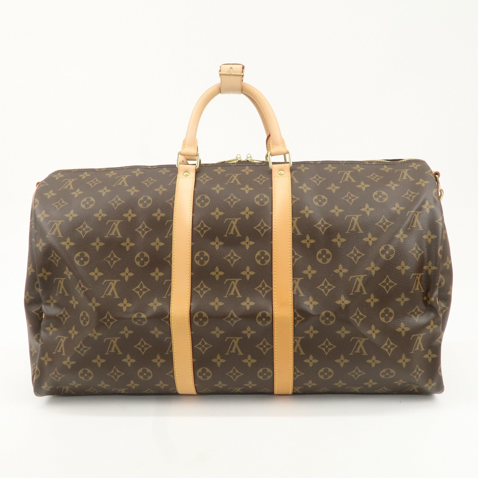 Louis Vuitton Monogram Keep All Bandouliere 55 Boston Bag M41414 Used