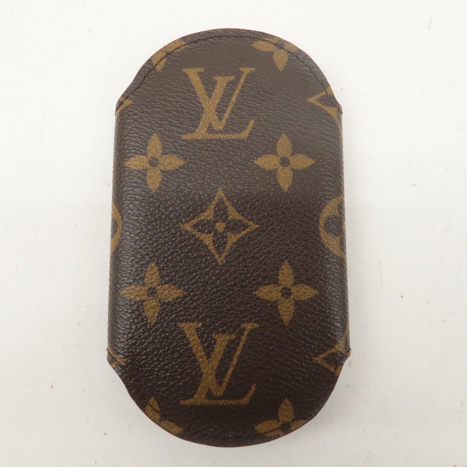 Louis Vuitton Monogram Rond GM Key Case Brown M60116