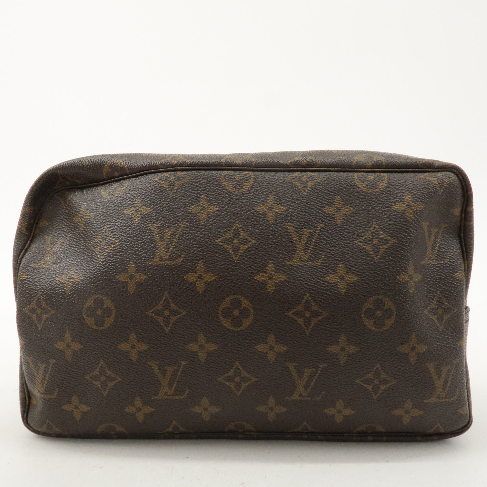 Louis Vuitton Monogram Trousse Toilette 28 Pouch Brown M47522