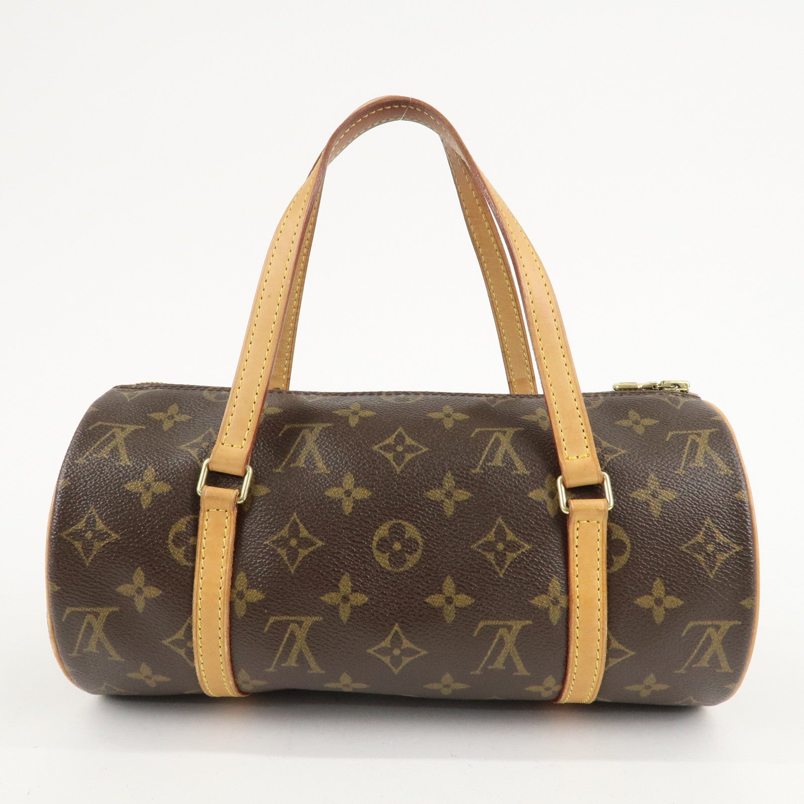 Louis Vuitton Monogram Papillon 26 Hand Bag Brown M51386 Used