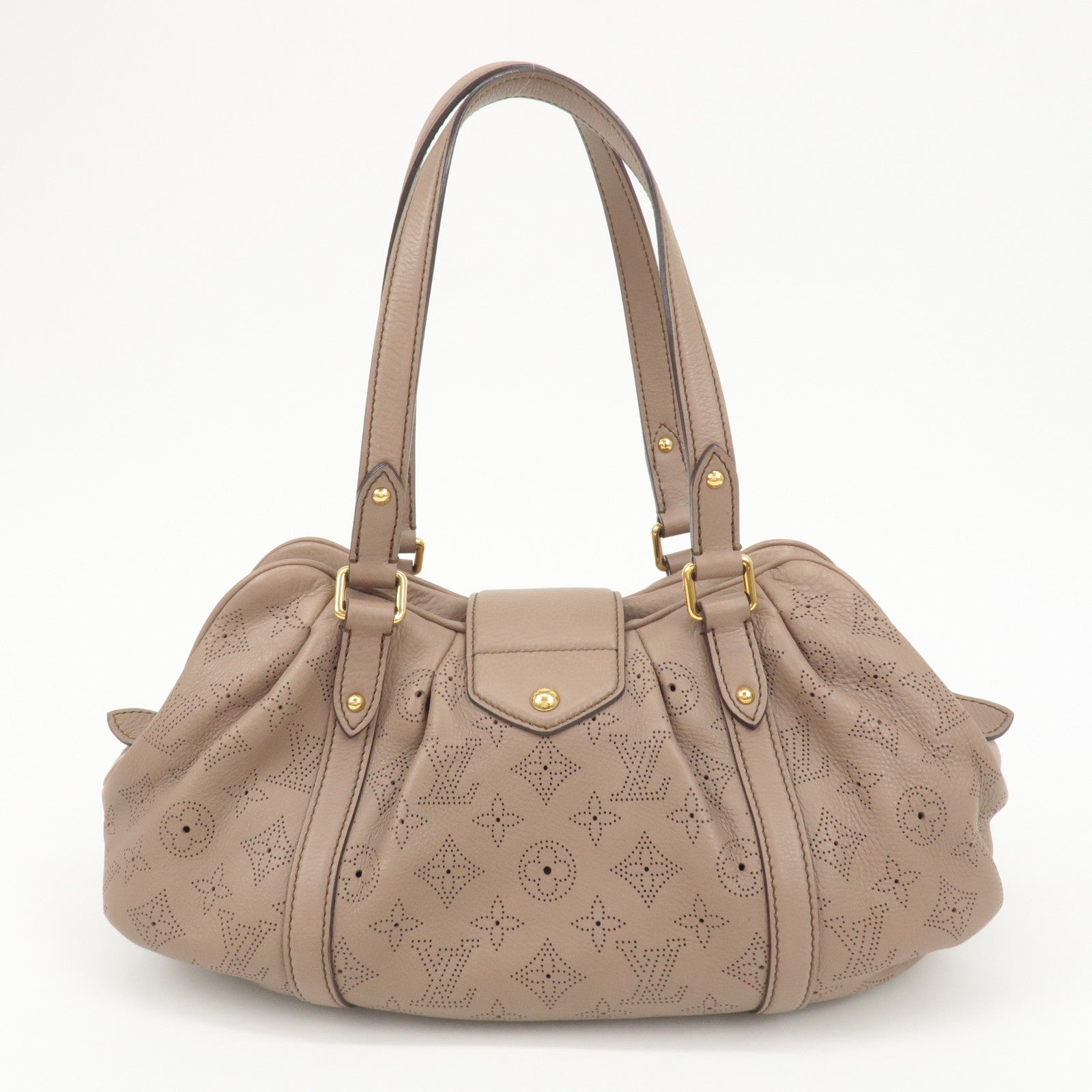 Louis Vuitton Monogram Mahina Lunar PM Shoulder Bag Sables M93433