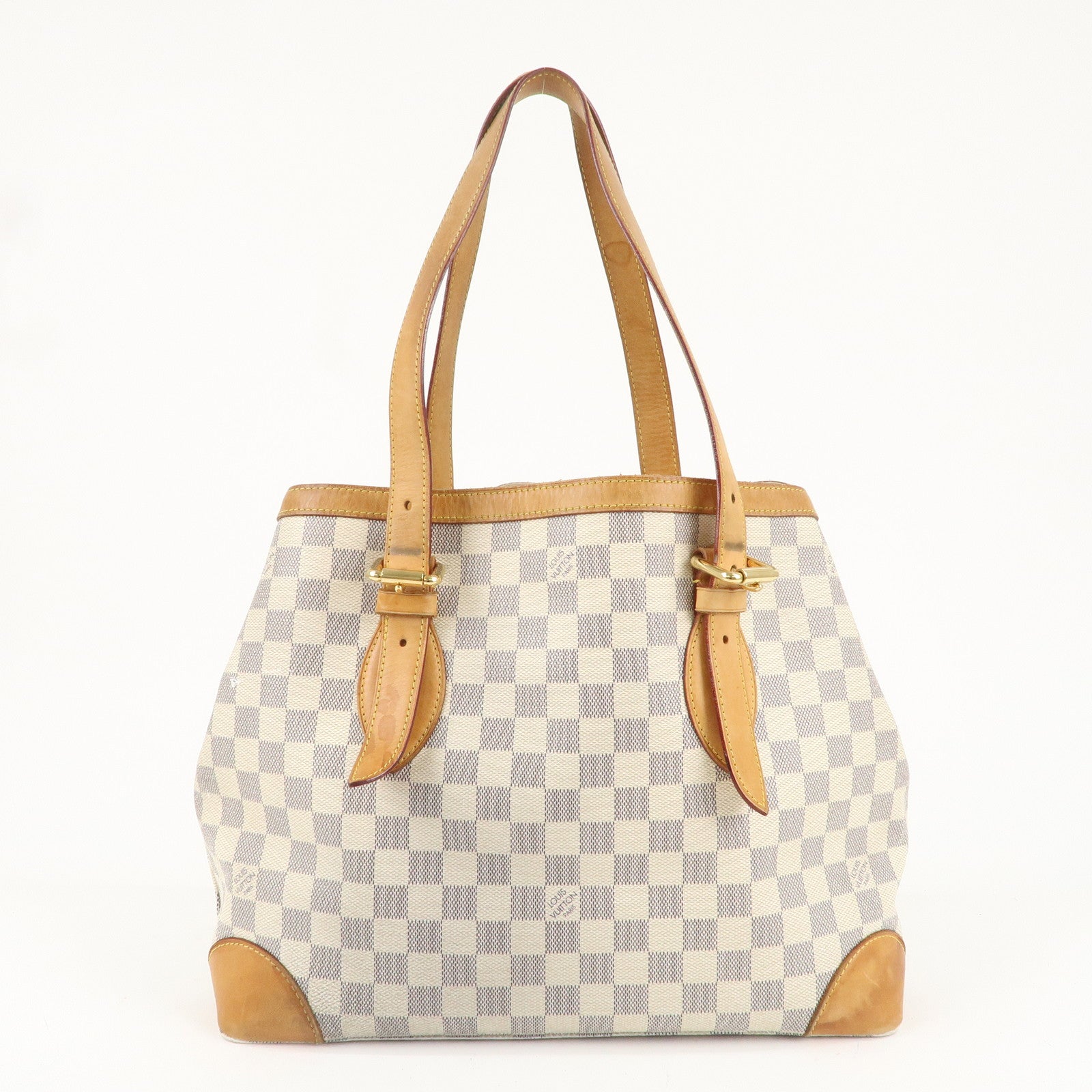 Louis Vuitton Damier Azur Hampstead MM Tote Bag N51206