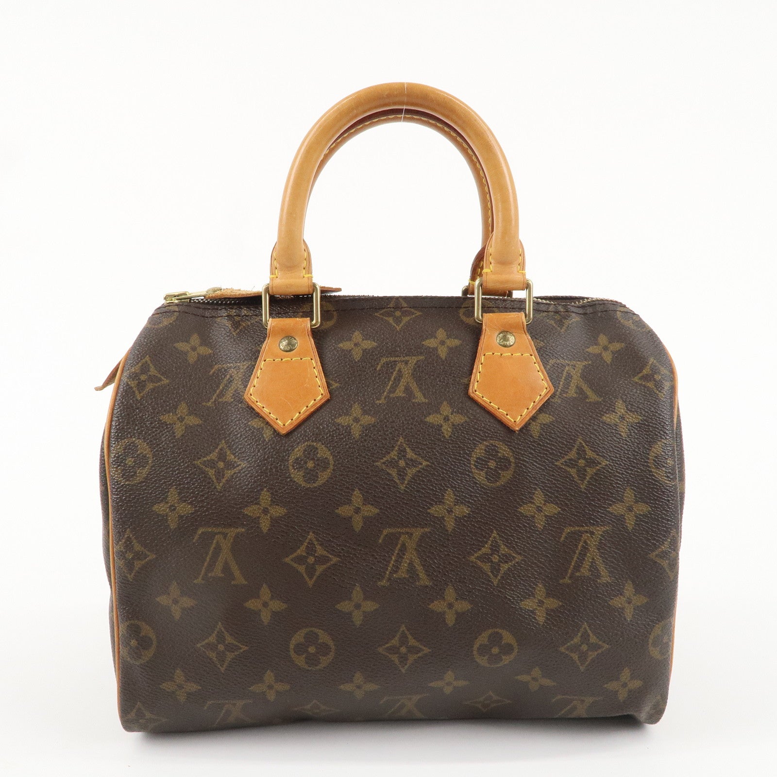 Louis Vuitton Monogram Speedy 25 Hand Bag Boston Bag M41528