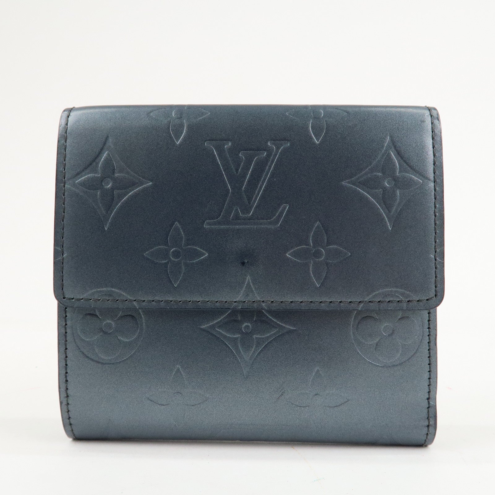 Louis Vuitton Monogram Matte Porte Monnaie Billets Credit M65115