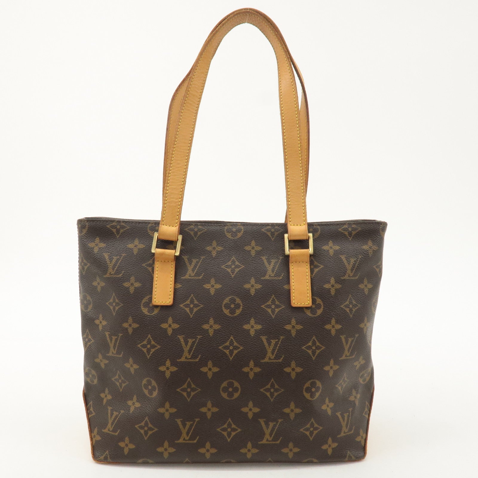 Louis Vuitton Monogram Cabas Piano Tote Bag Brown M51148