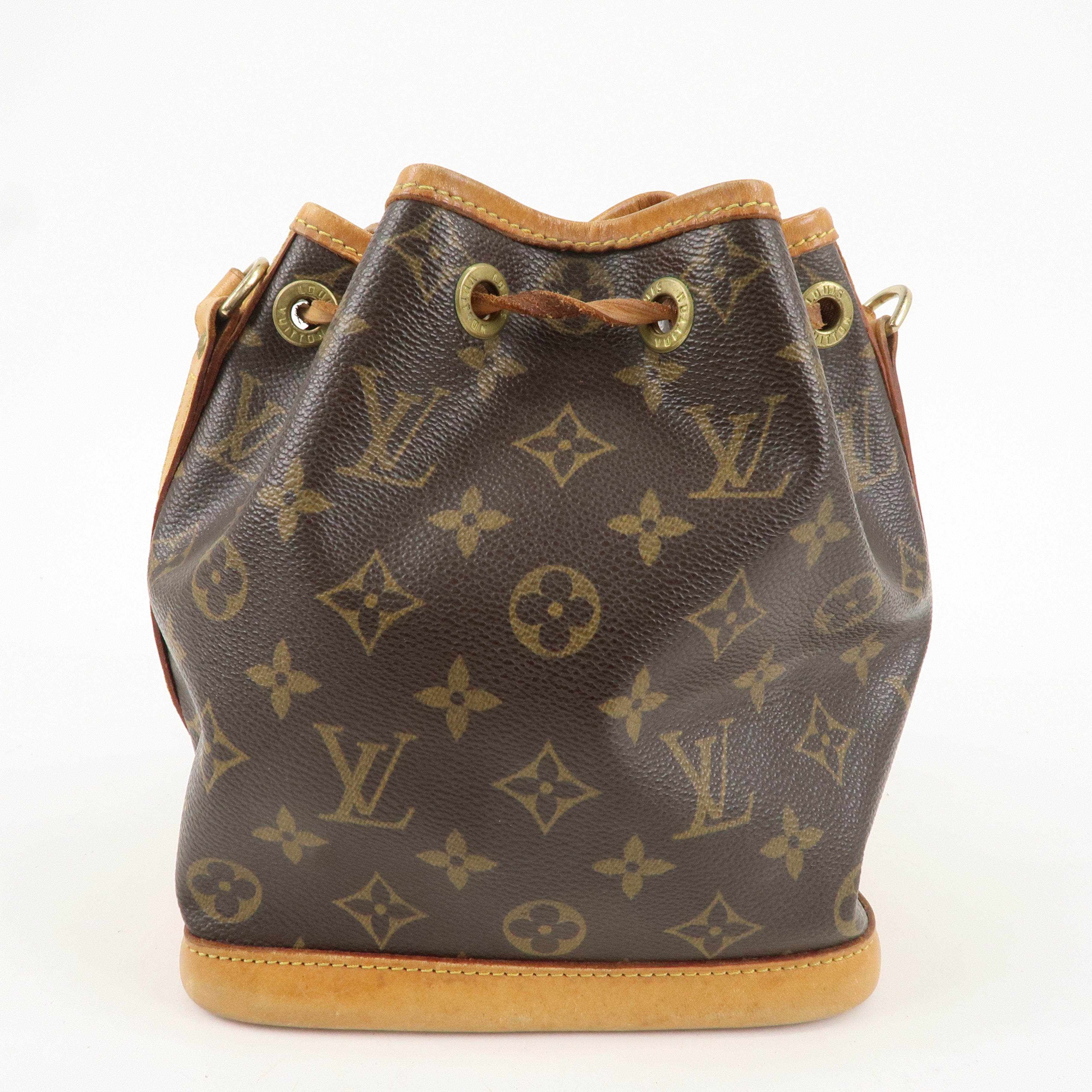 Louis Vuitton Monogram Mini Noe Hand Bag Brown M42227