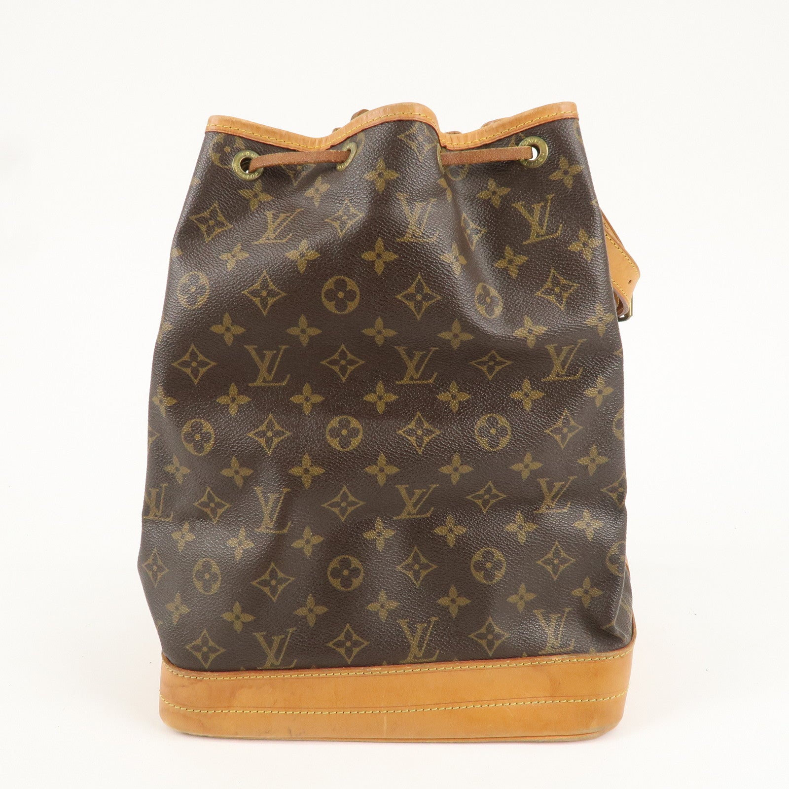 Louis Vuitton Monogram Noe Shoulder Bag Hand Bag Brown M42224