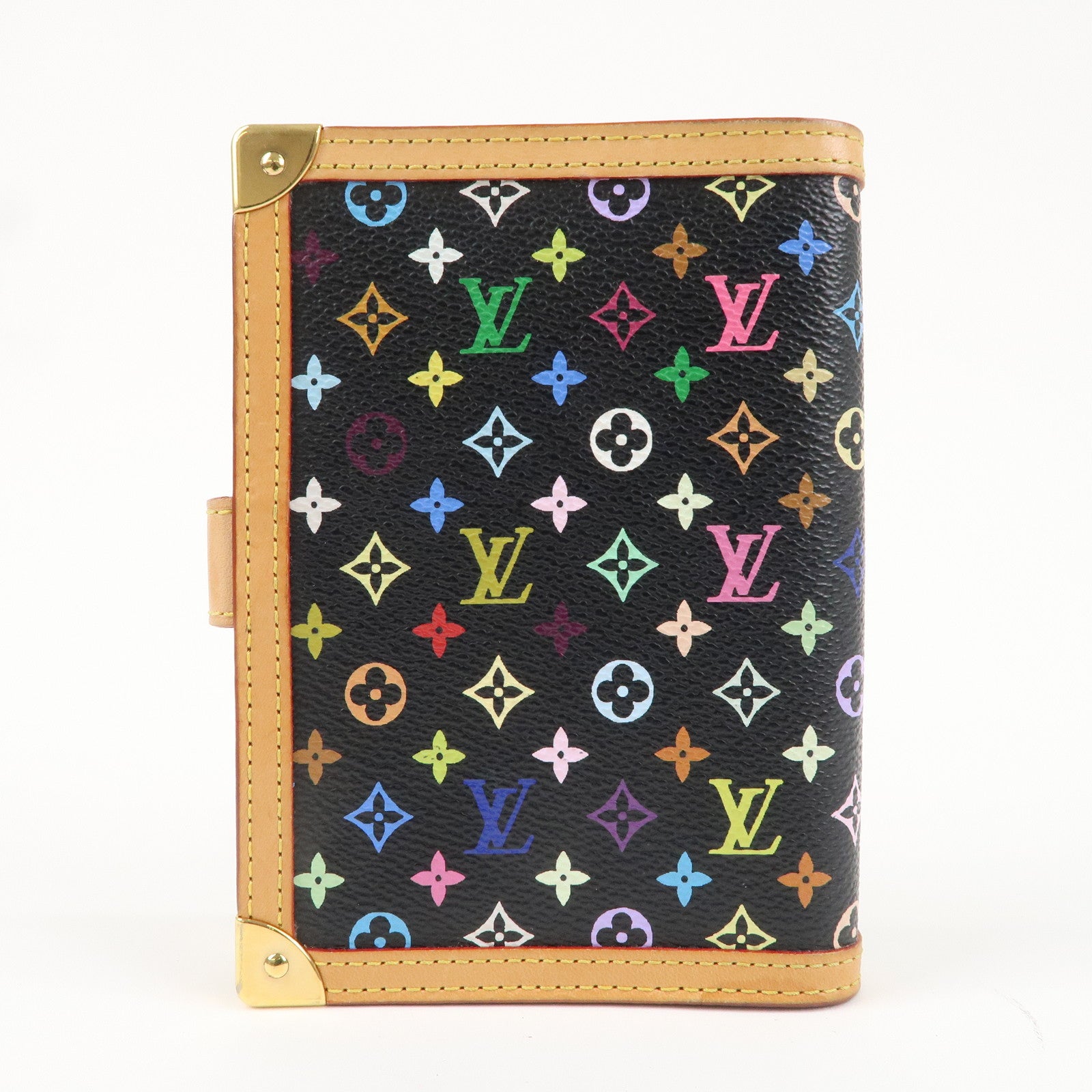 Louis Vuitton Monogram Multi Color Agenda PM Planner Cover R20895