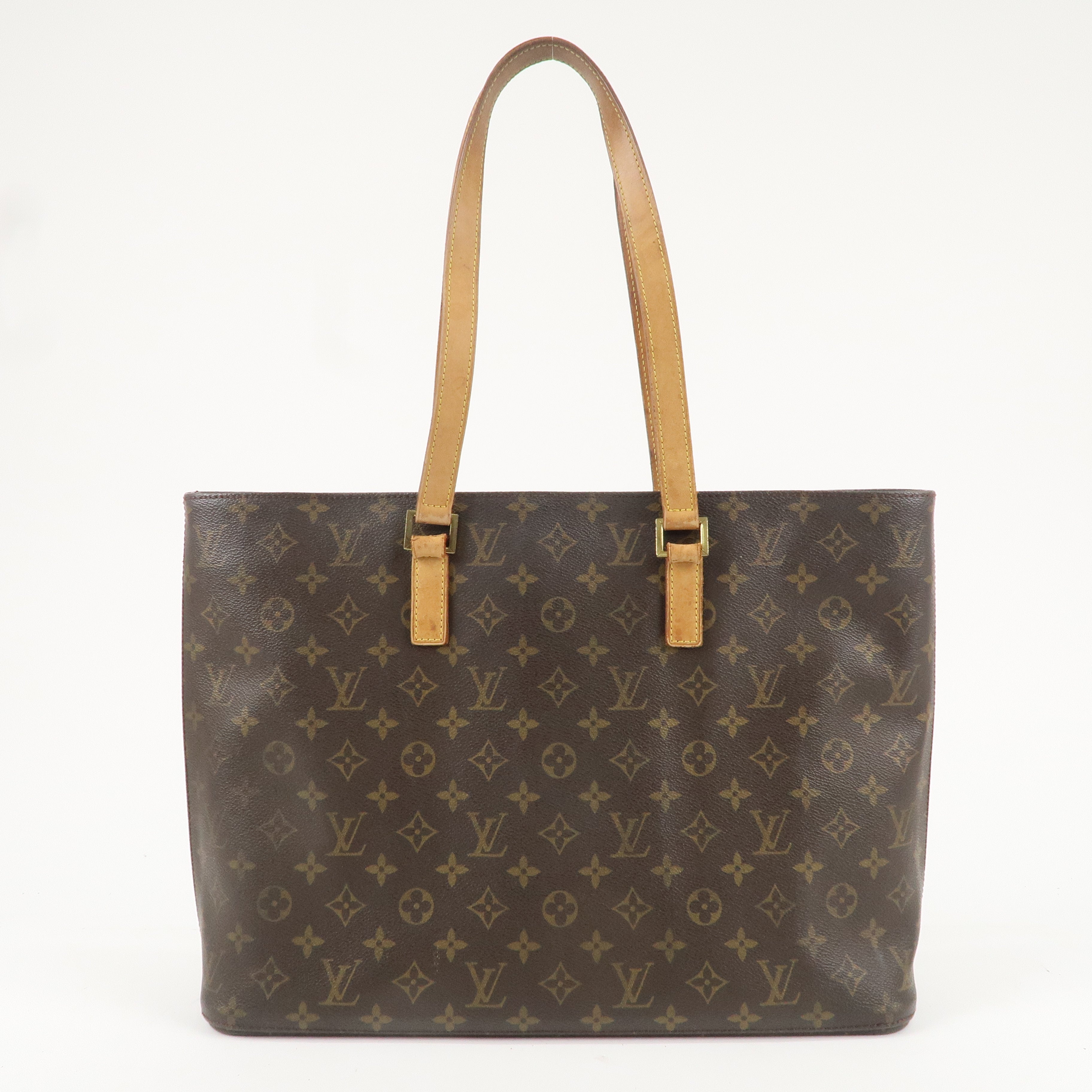 Louis Vuitton Monogram Luco Tote Bag Hand Bag Brown M51155