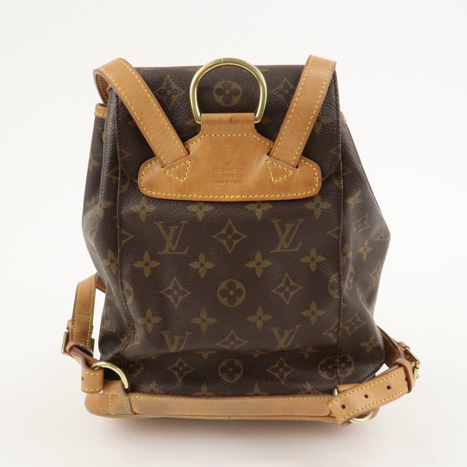 Louis Vuitton Monogram Montsouris MM Back Pack Bag M51136