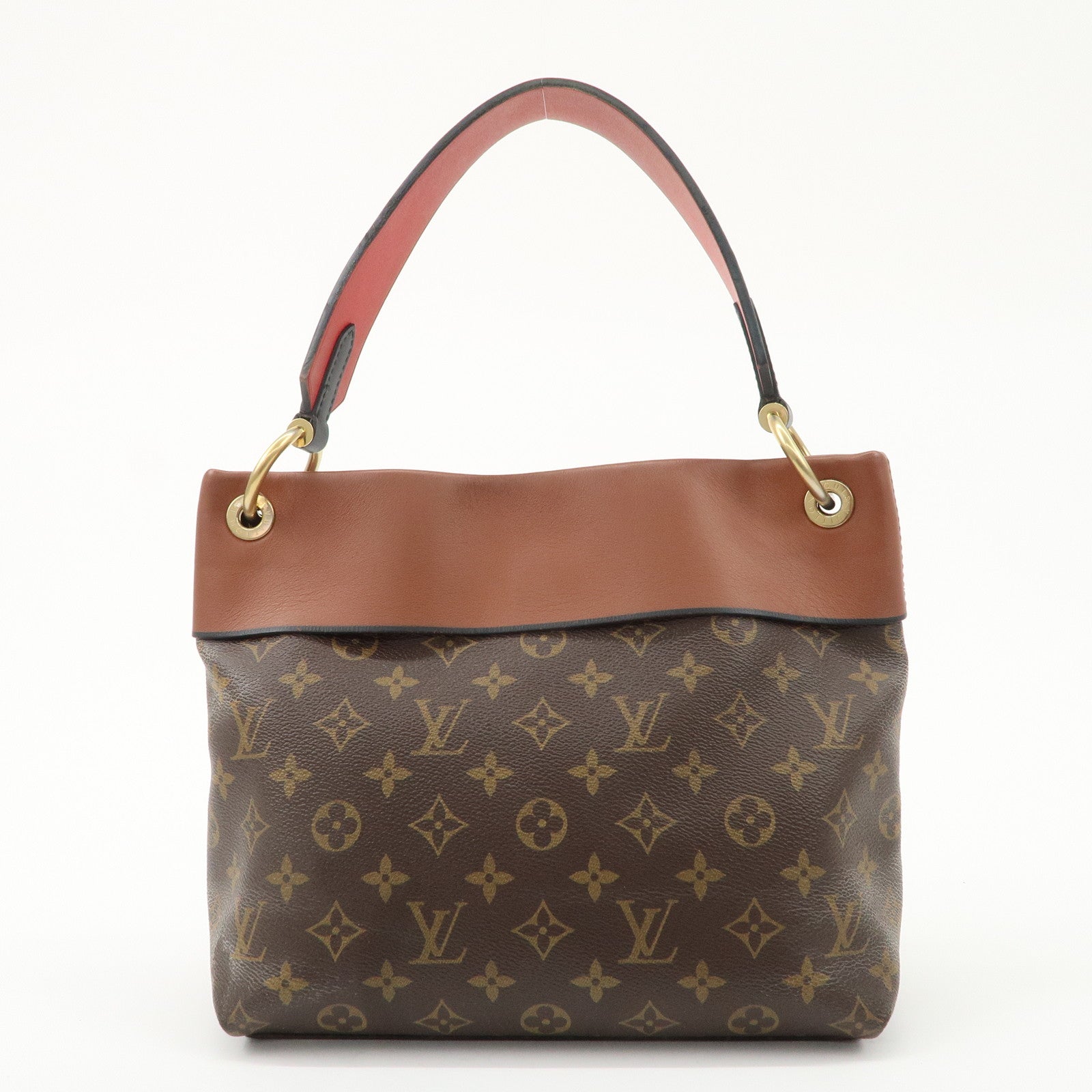 Louis Vuitton Monogram Tuileries Besace 2Way Bag Brown M43157 Used