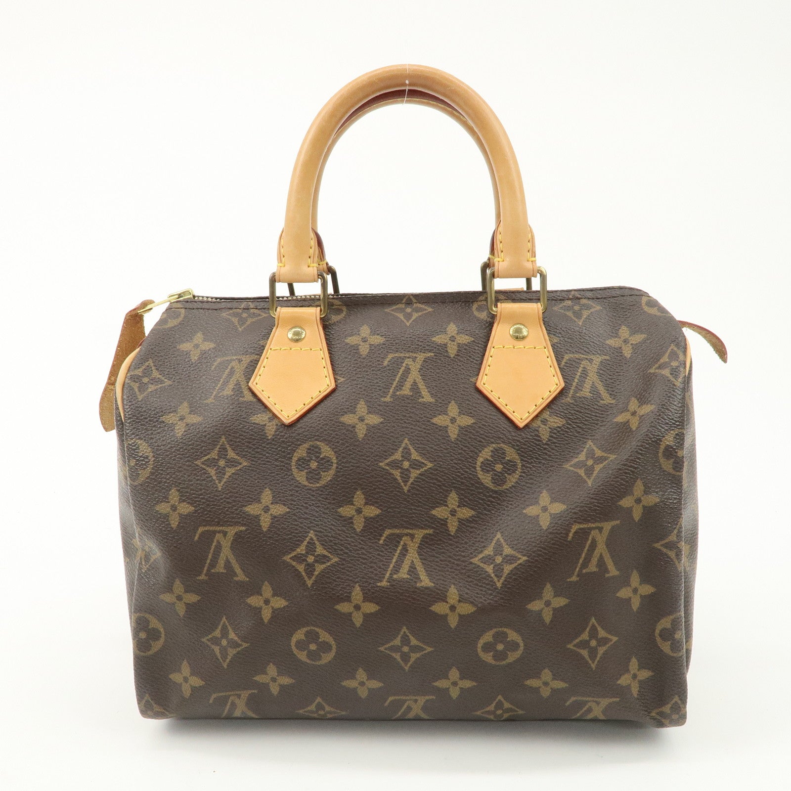 Louis Vuitton Monogram Speedy 25 Hand Bag Boston Bag M41528