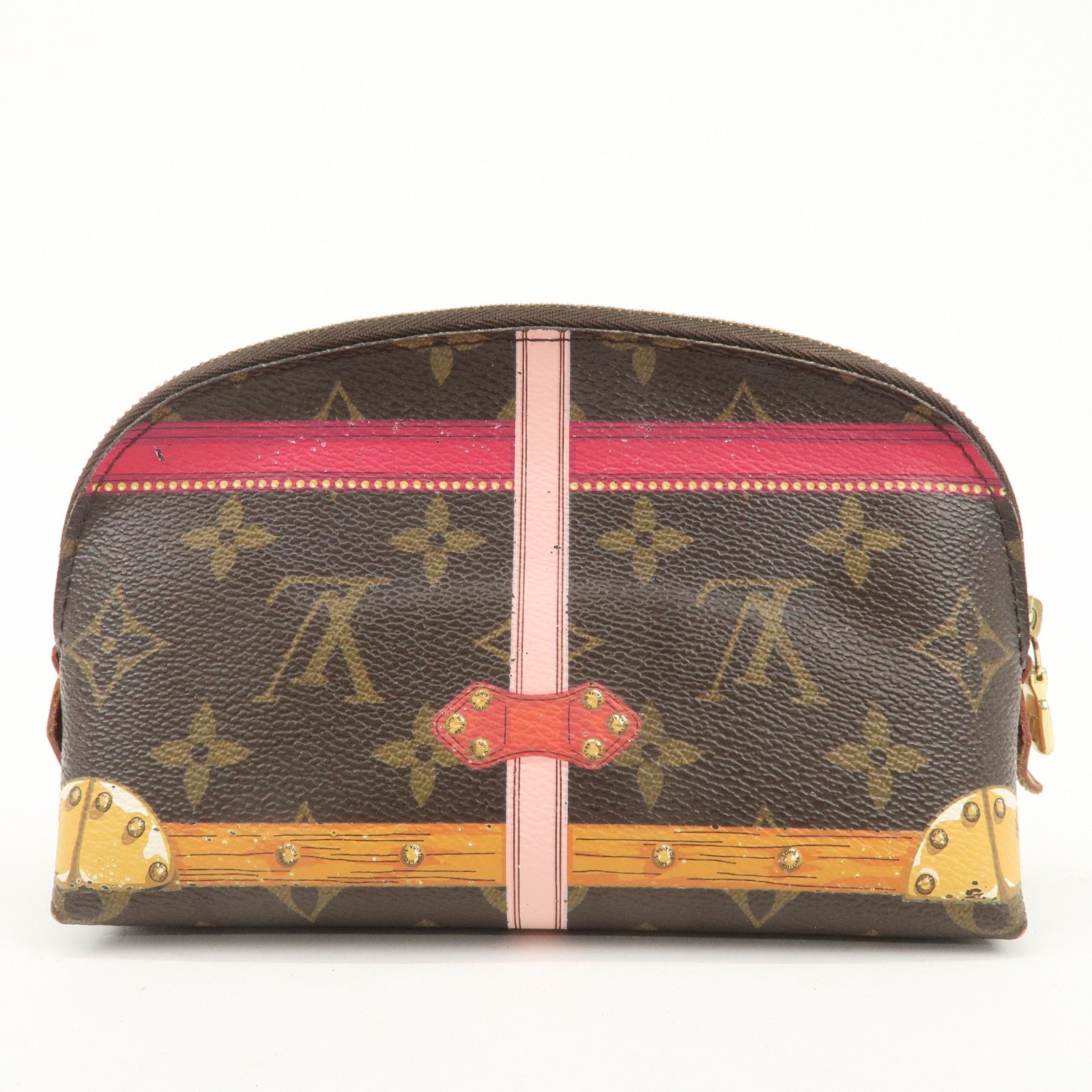 Louis Vuitton Monogram Summer Trunk Collection Pochette Cosmetic Used