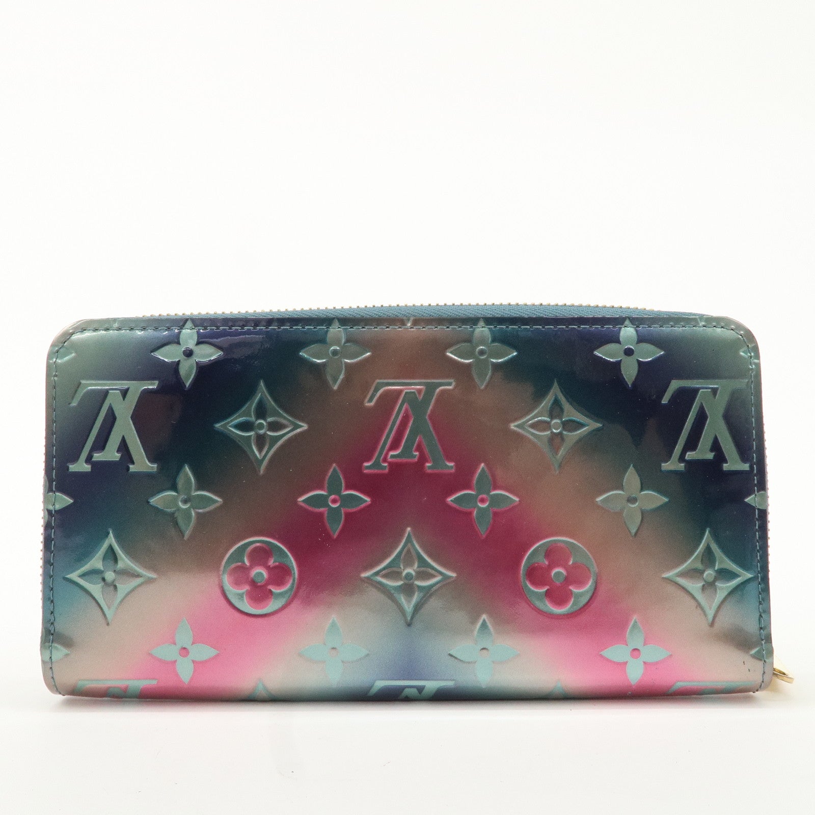 Louis VUitton Monogram Vernis Zippy Wallet  Multicolor M90520Used F/S Used