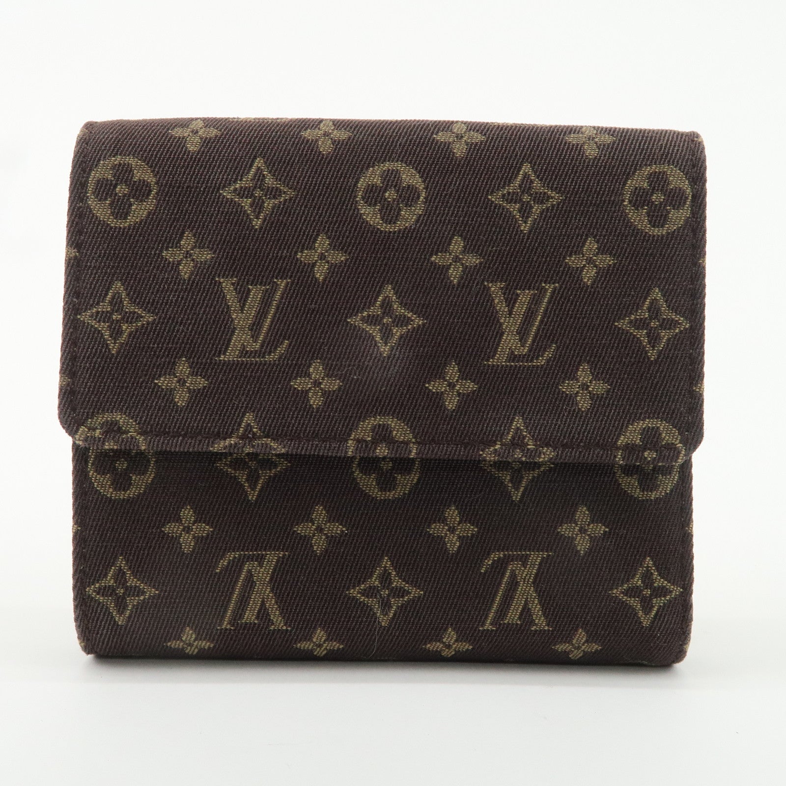 Louis Vuitton Monogram Minilin Portefeuille Elise Wallet Ｍ95233