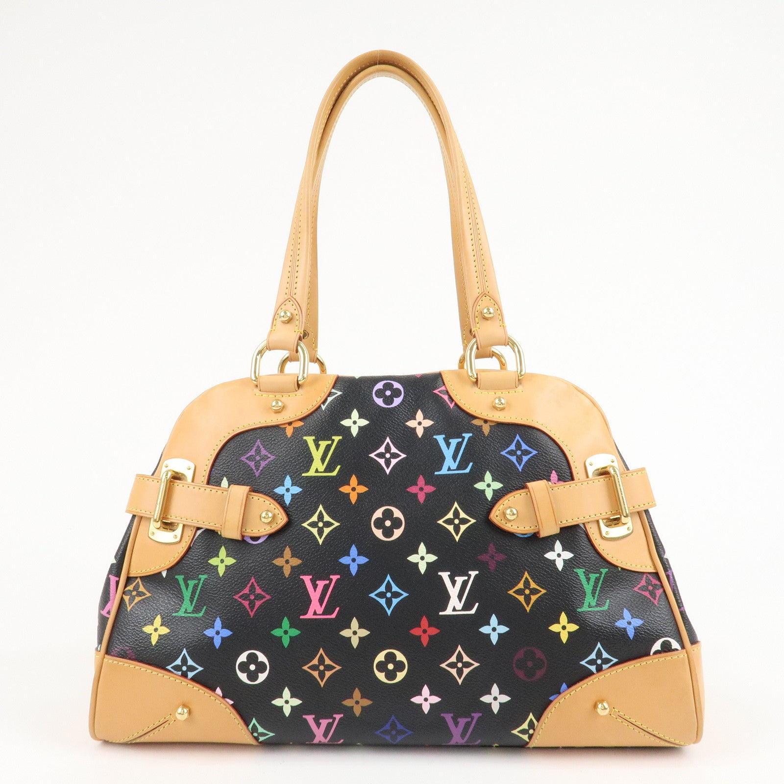 Louis Vuitton Monogram Multicolor Claudia Hand Bag M40194 Used