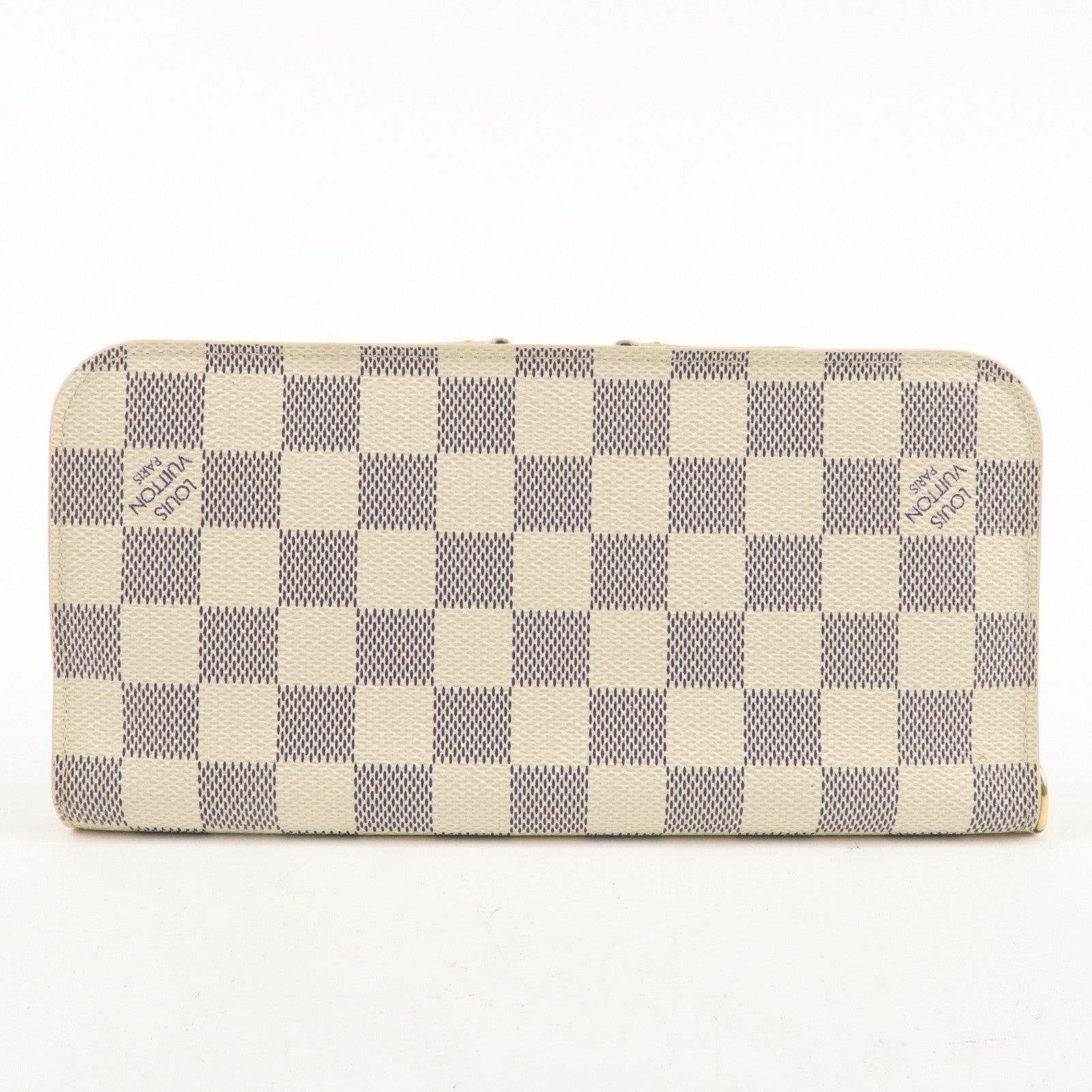 Louis Vuitton Damier Azur Portefeuille Unsolite Wallet N63072