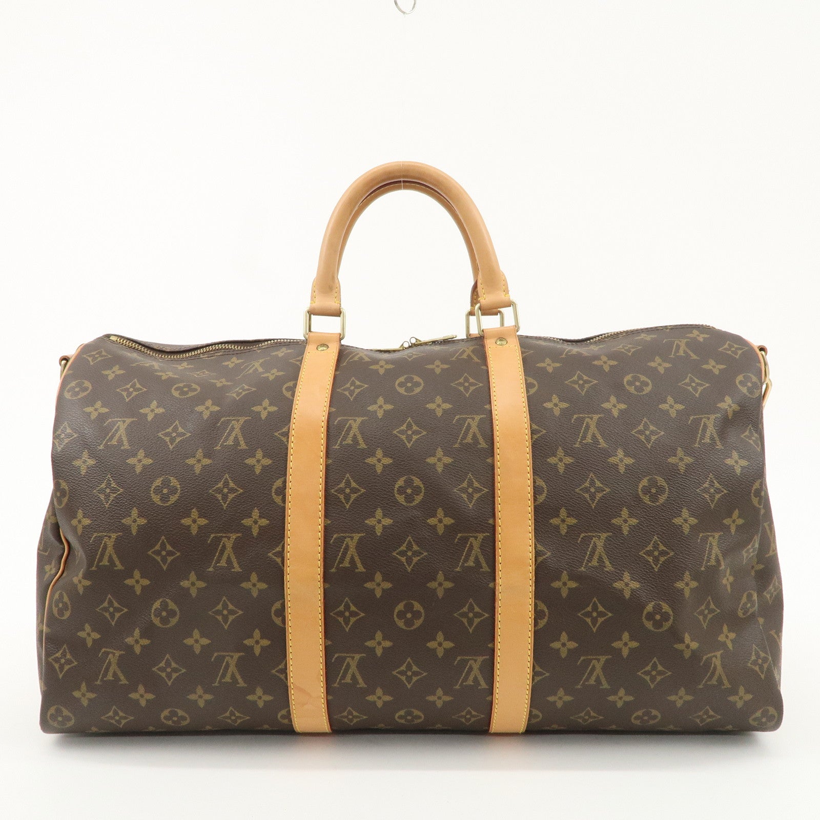 Louis Vuitton Monogram Keep All Bandoulier 50 Boston Bag M41416 Used