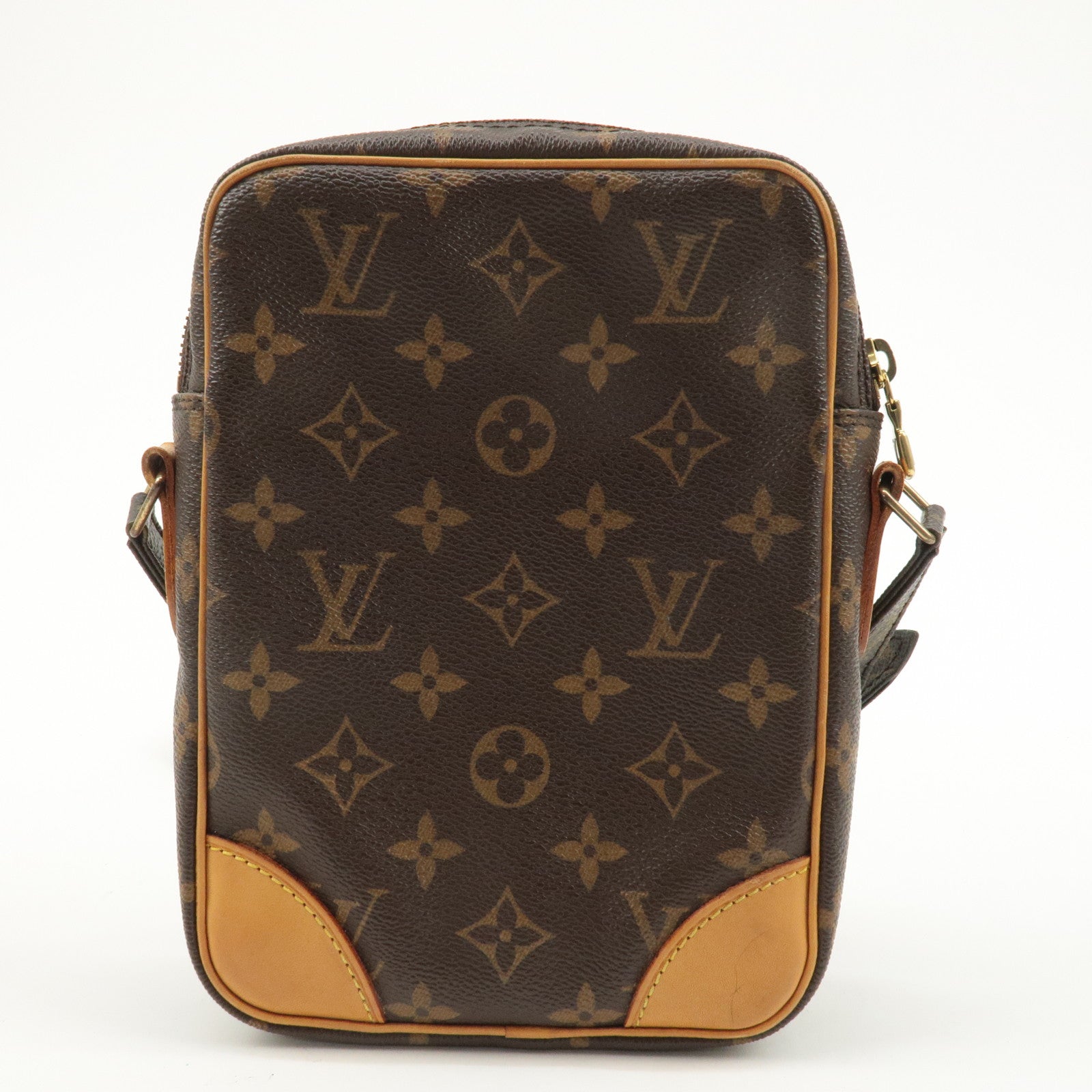 Louis Vuitton Monogram Danube Shoulder Bag Brown M45266