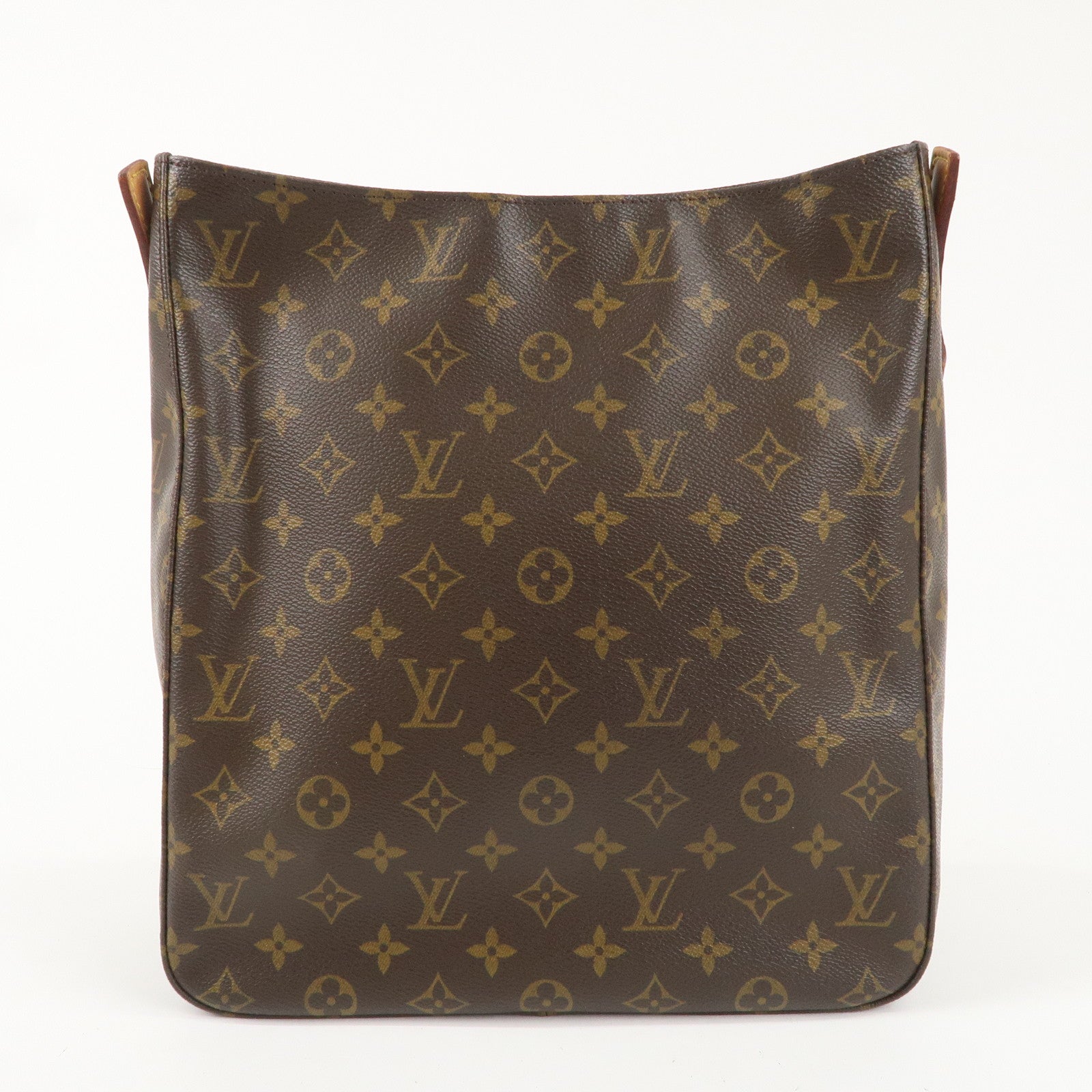 Louis Vuitton Monogram Looping GM Shoulder Bag Brown M51145