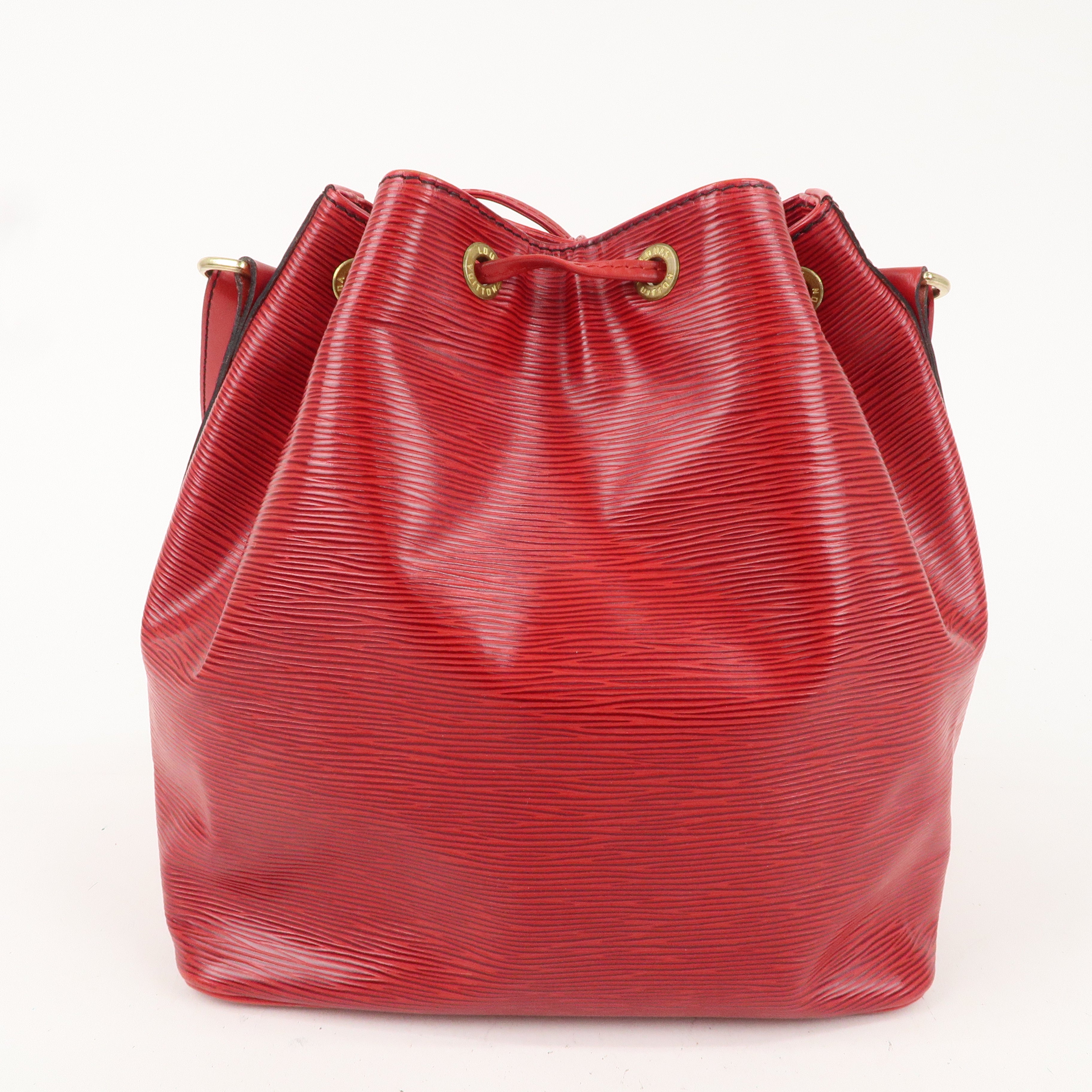 Louis Vuitton Epi Petit Noe Shoulder Bag Castilian Red M44107